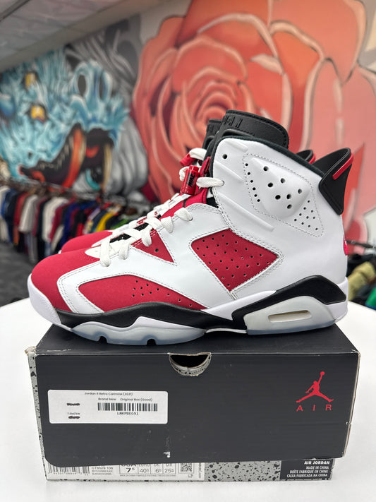 New Jordan 6 Carmine