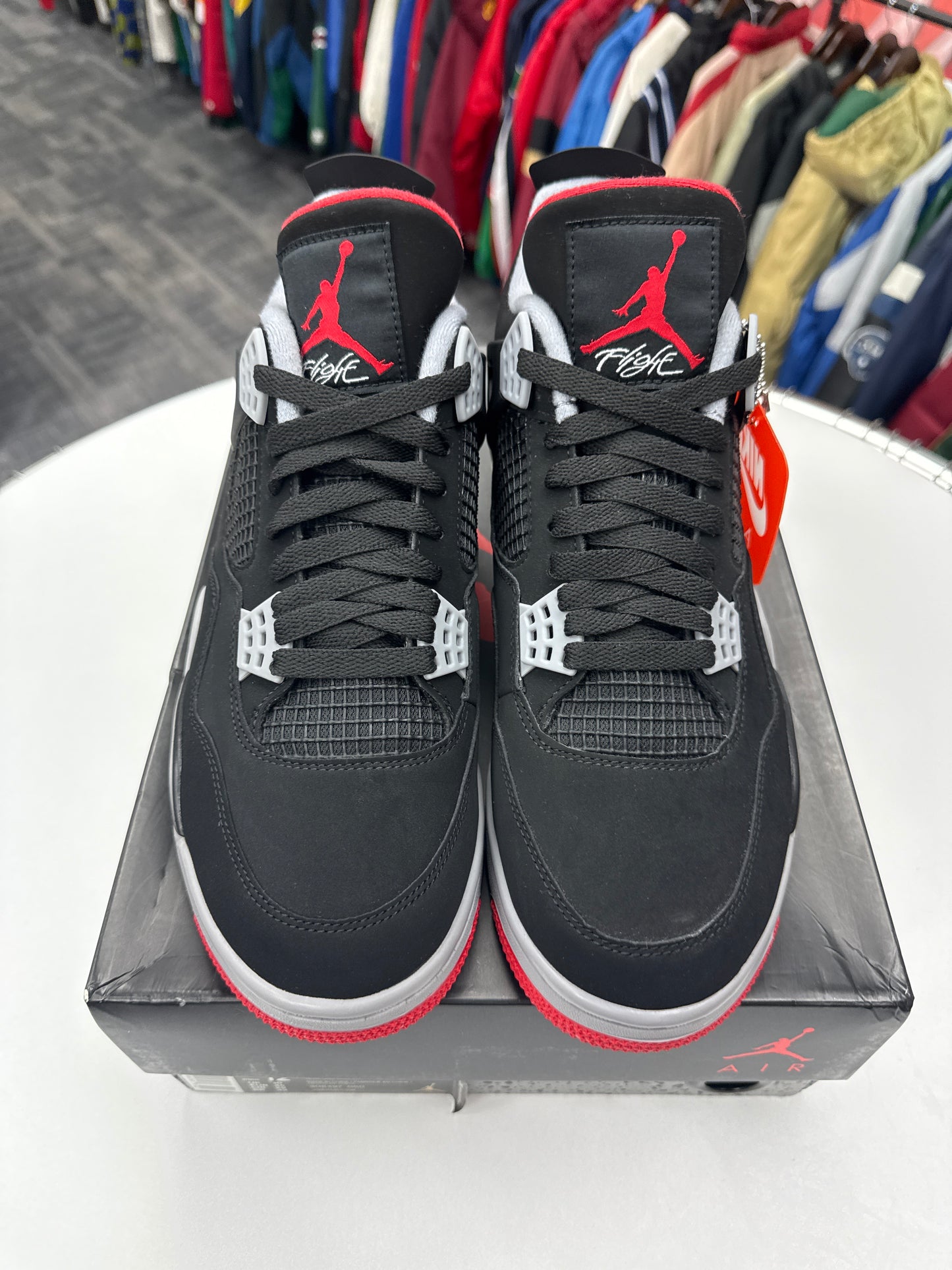 New Jordan 4 Bred