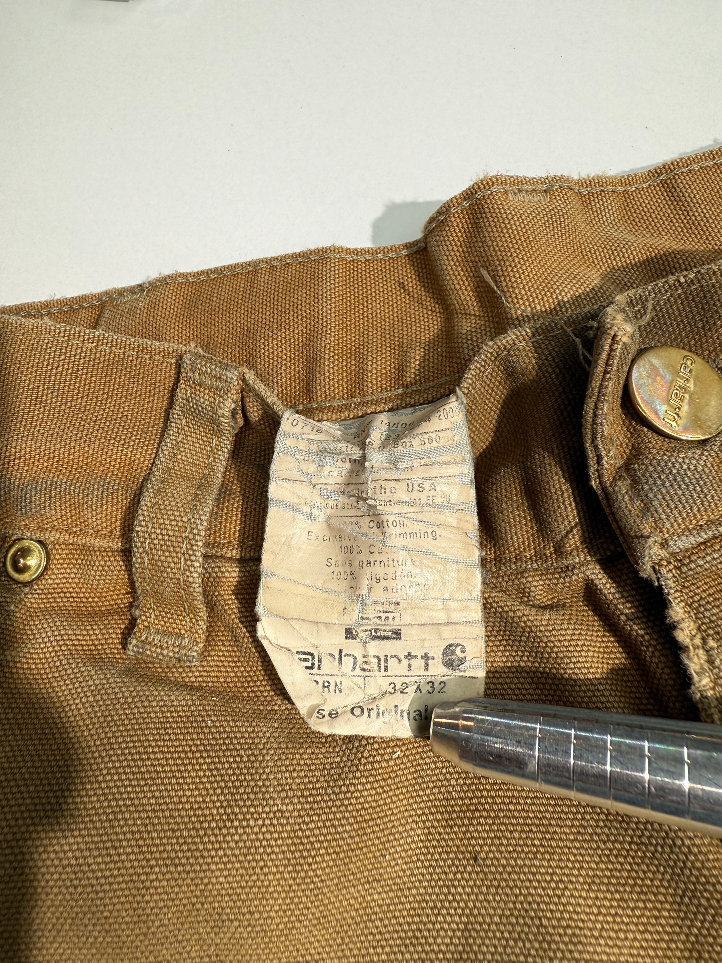 Vintage Carhartt Khaki Double Knee Pants