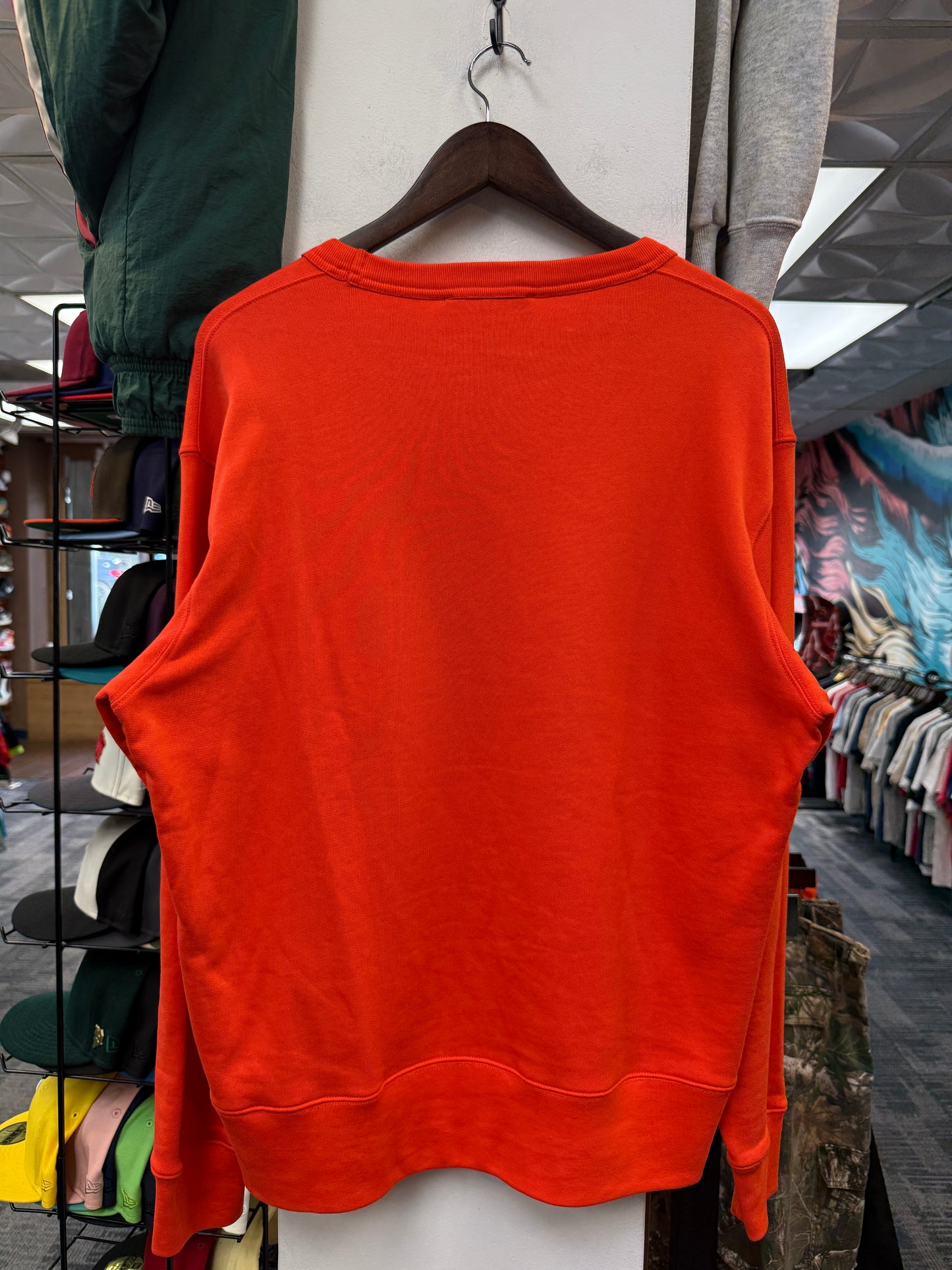 Acne Studios Fairview Face Orange Crewneck