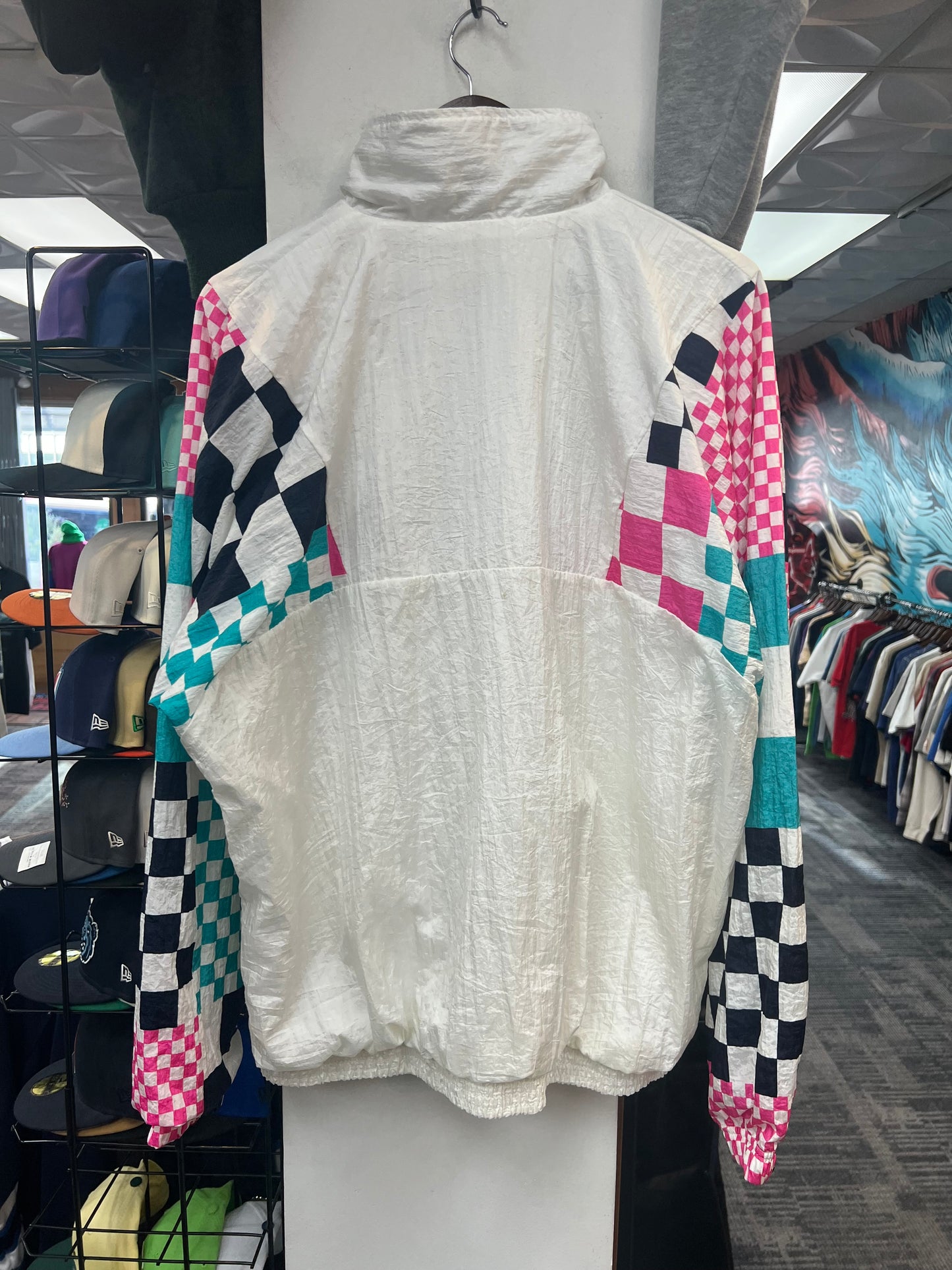 Vintage Sergio Tacchini Vento White Track Jacket