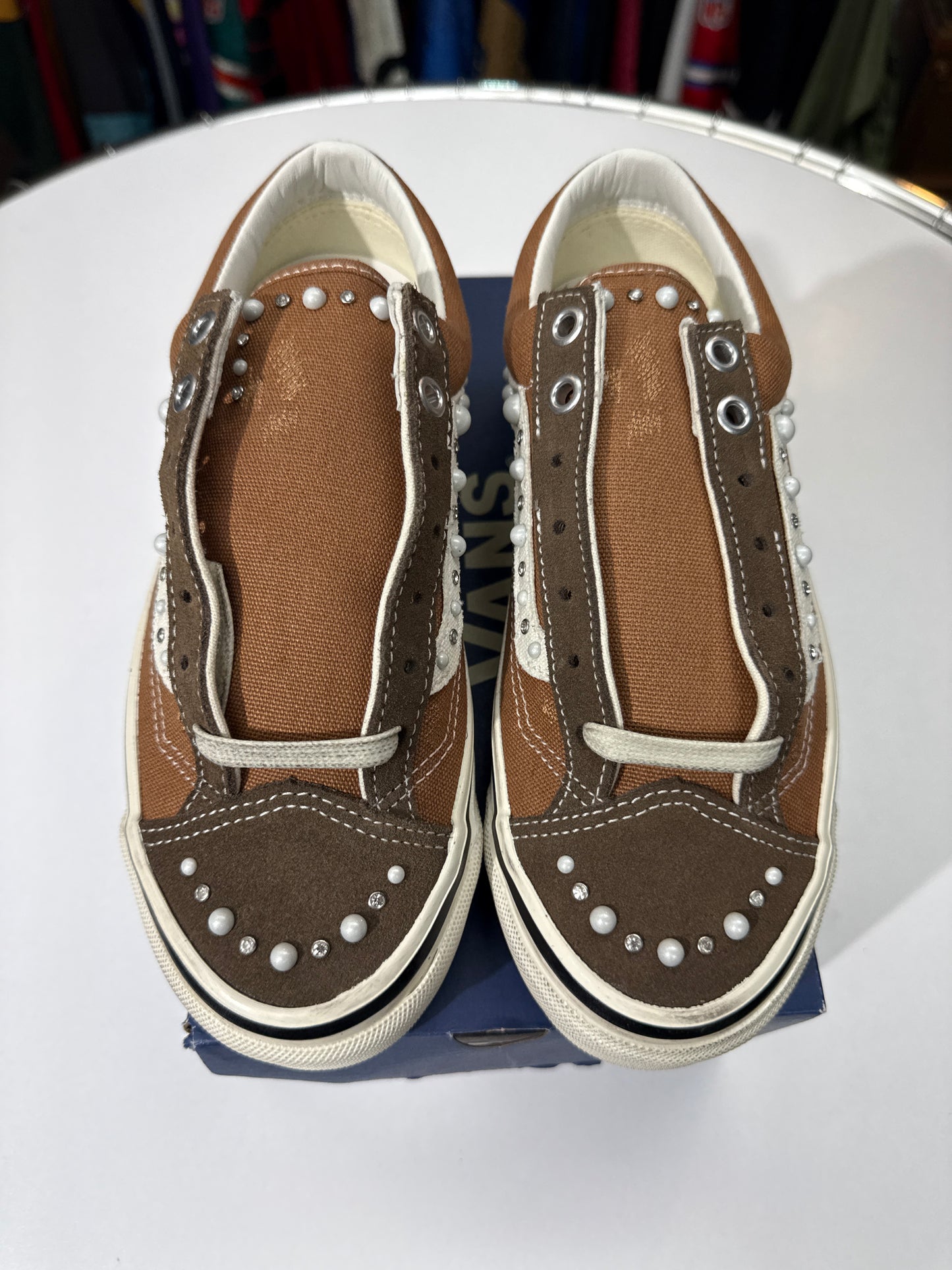 New Vans Old Skool 36 LX Pearlized Pack Cocoa Brown