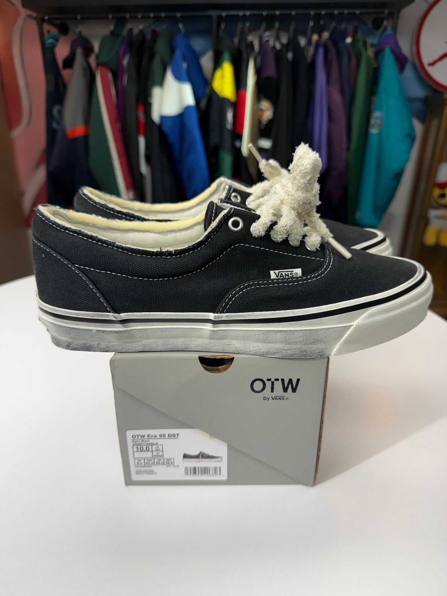 New Relic Black Vans OTW Era 95 DST