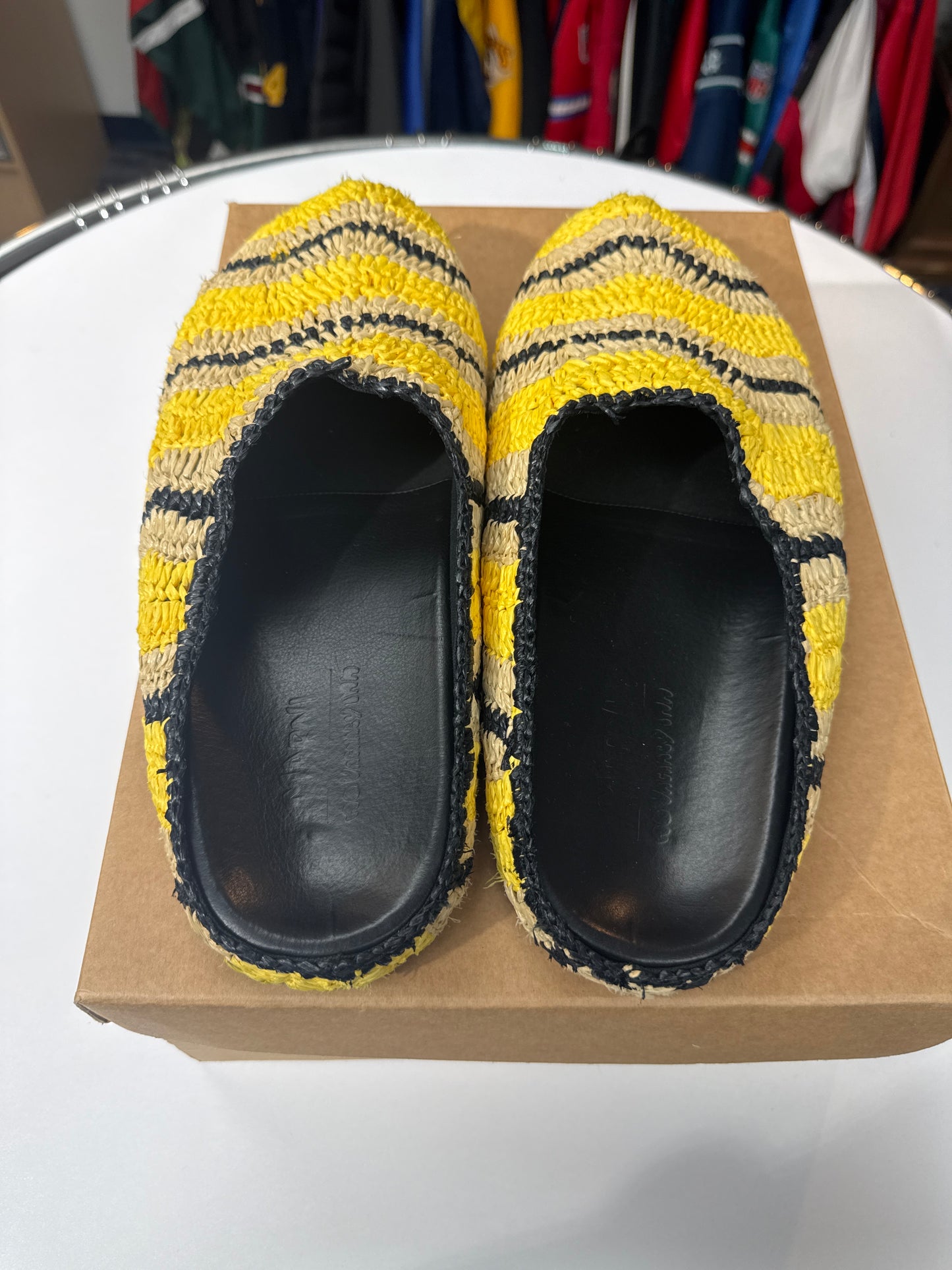 Preowned Marni No Vacancy Inn Fussbett Sabot