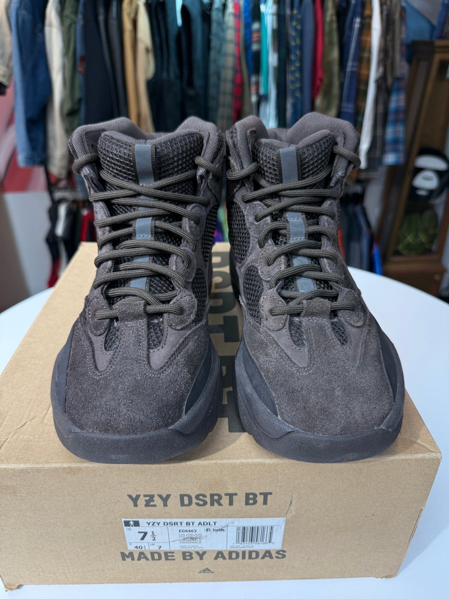 Preowned Oil Yeezy Desert Boot