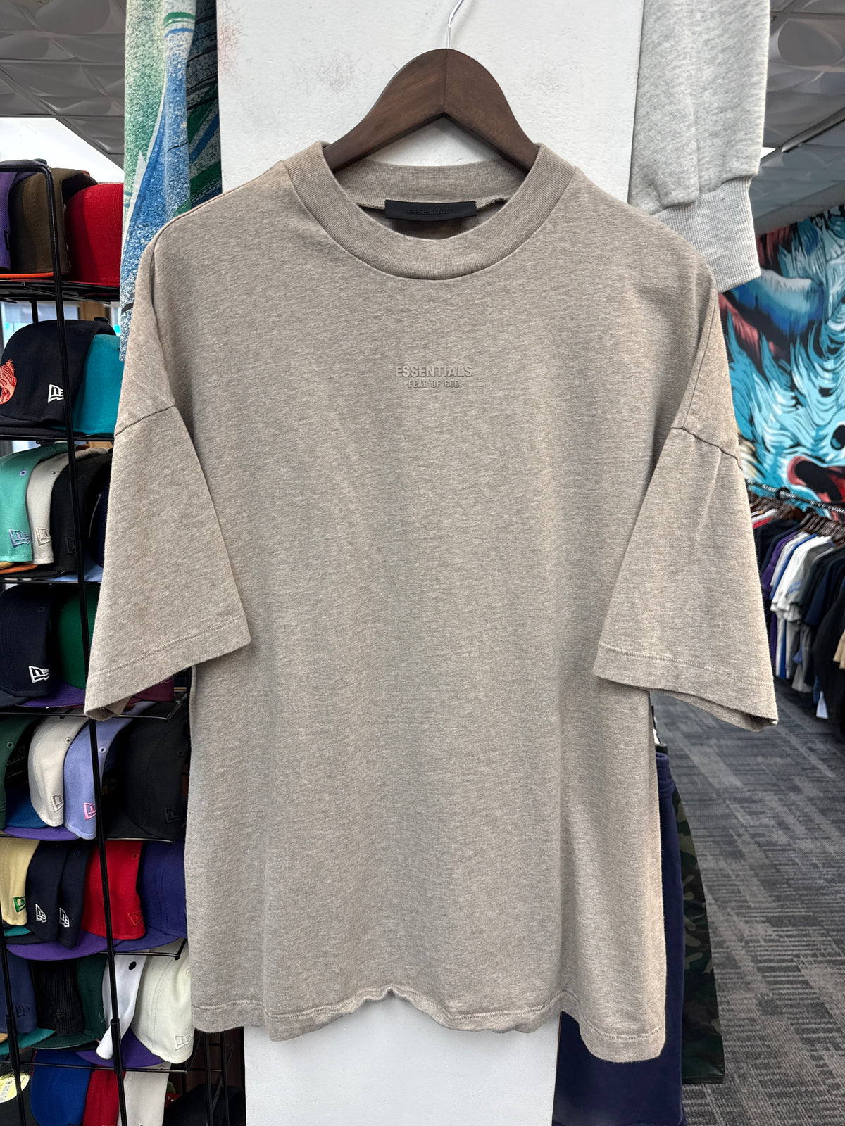 Fear of God Essentials Tan Tee