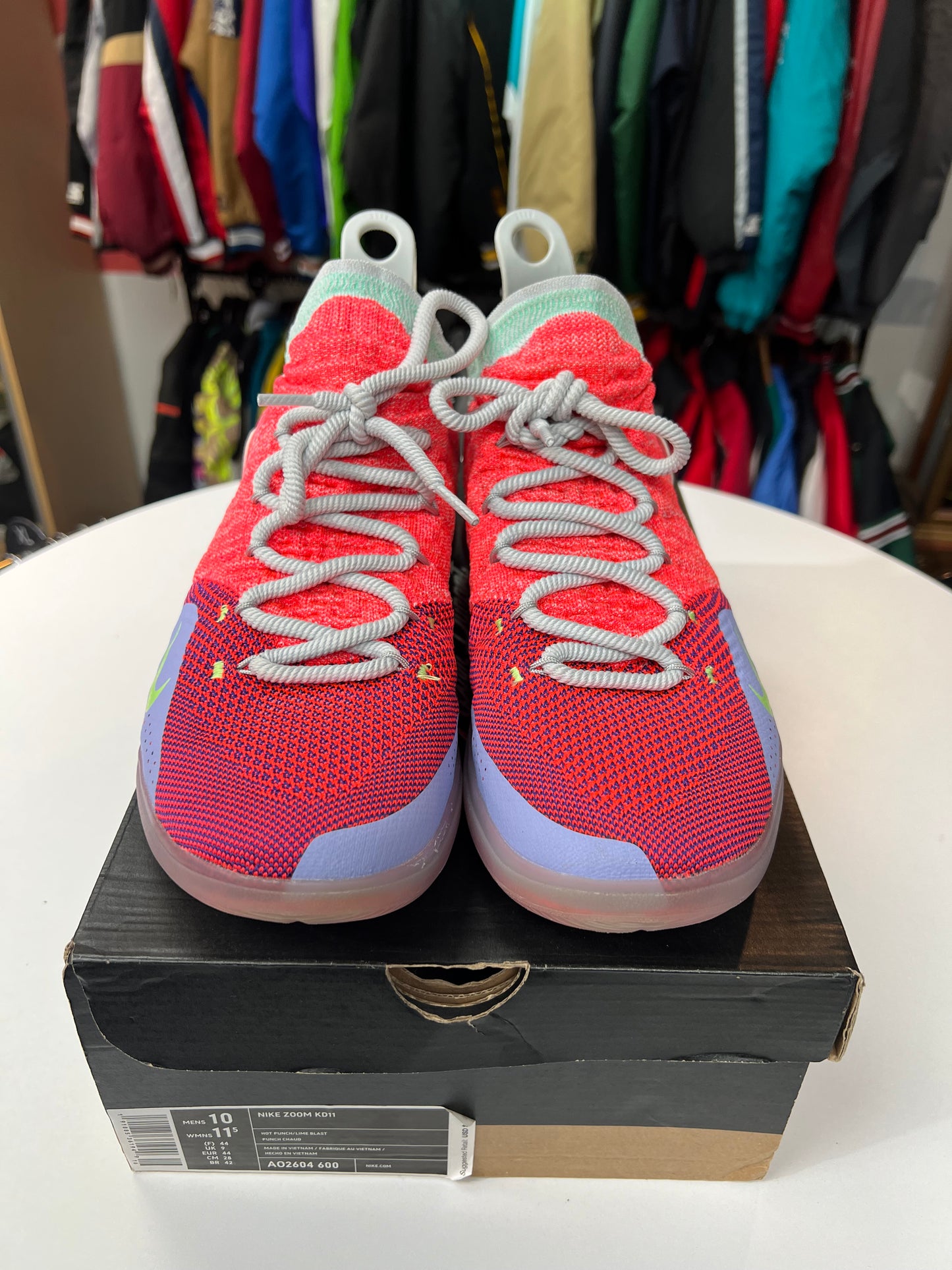 Preowned Nike Zoom KD 11 EYBL