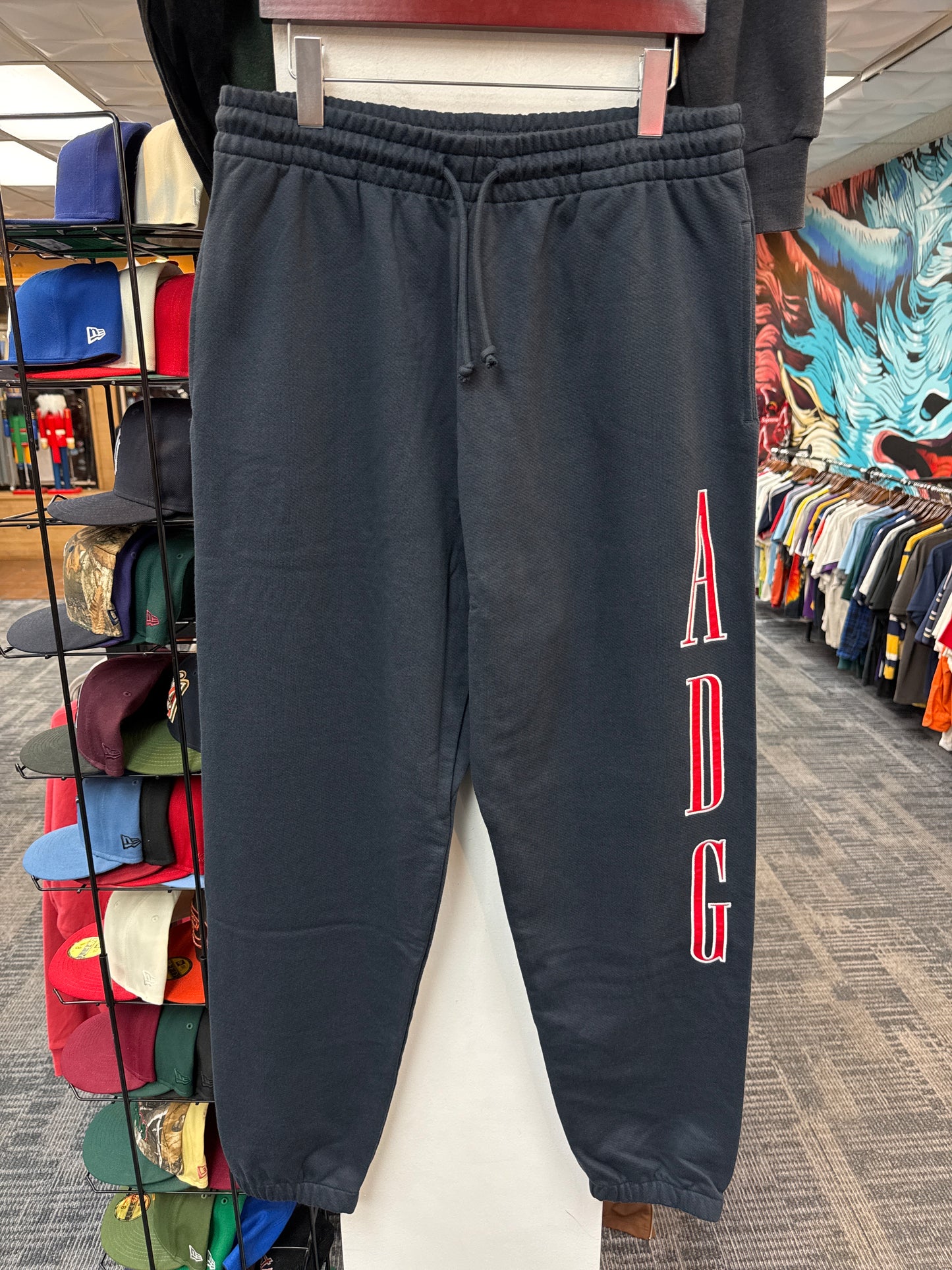 New Denim Tears ADG Sweatpants Navy