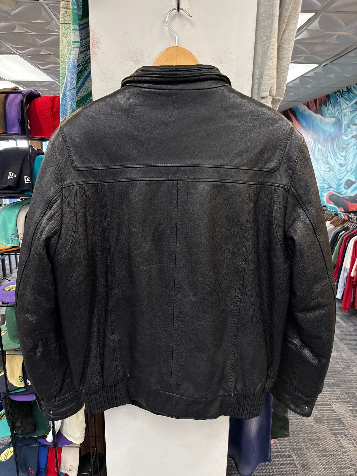 Linzhong Wang Collection Moto Leather Jacket