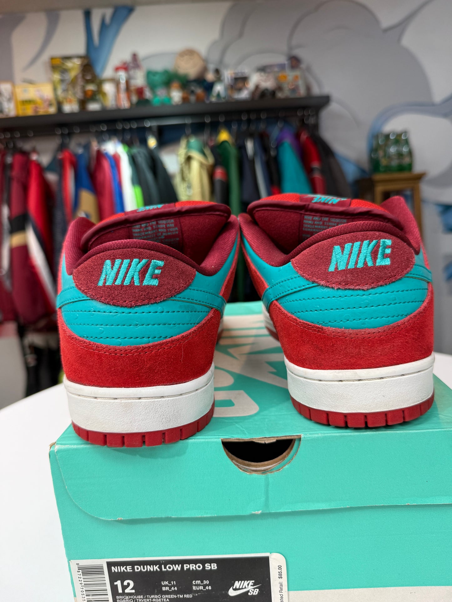 VNDS Brickhouse Turbo Green SB Dunk Low