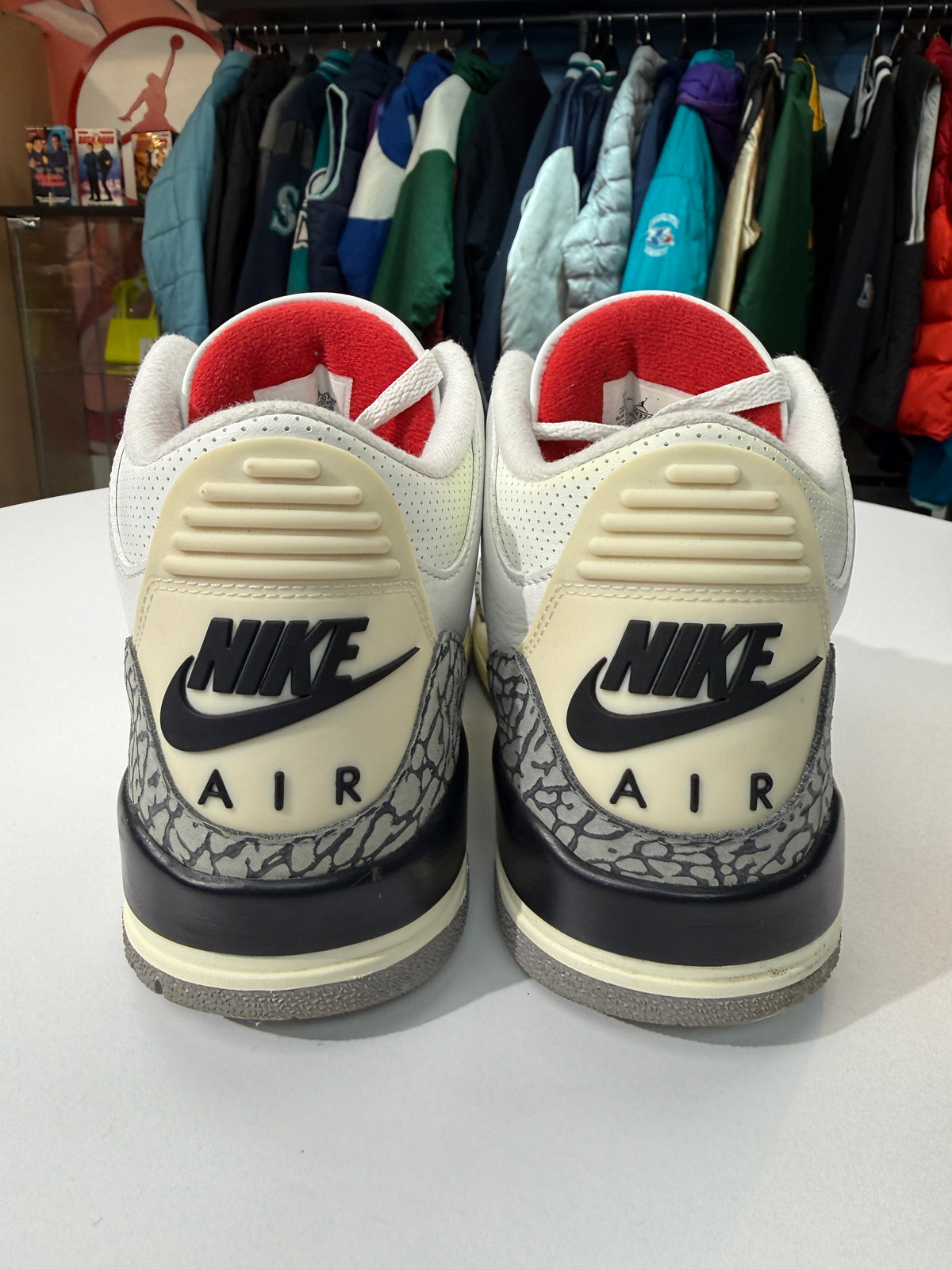 Preowned Reimagined White Cement Jordan 3