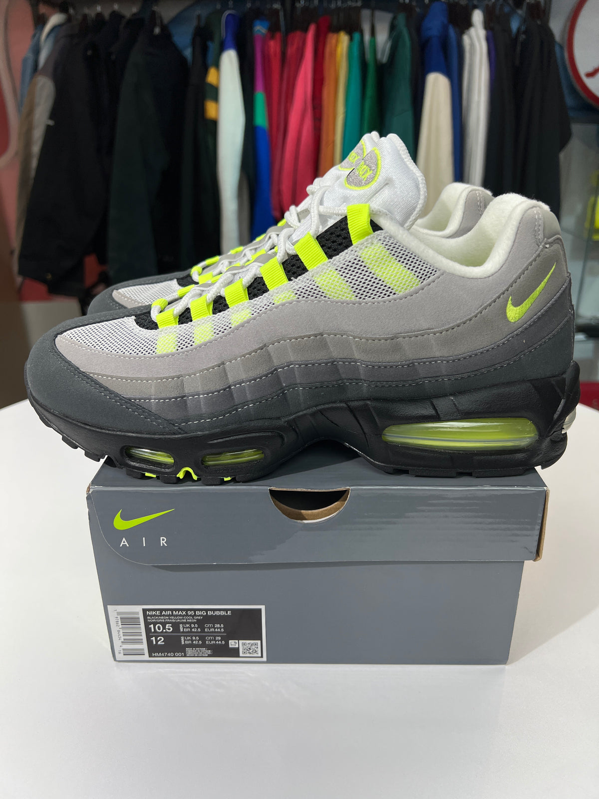 New Air Max 95 OG Big Bubble Neon