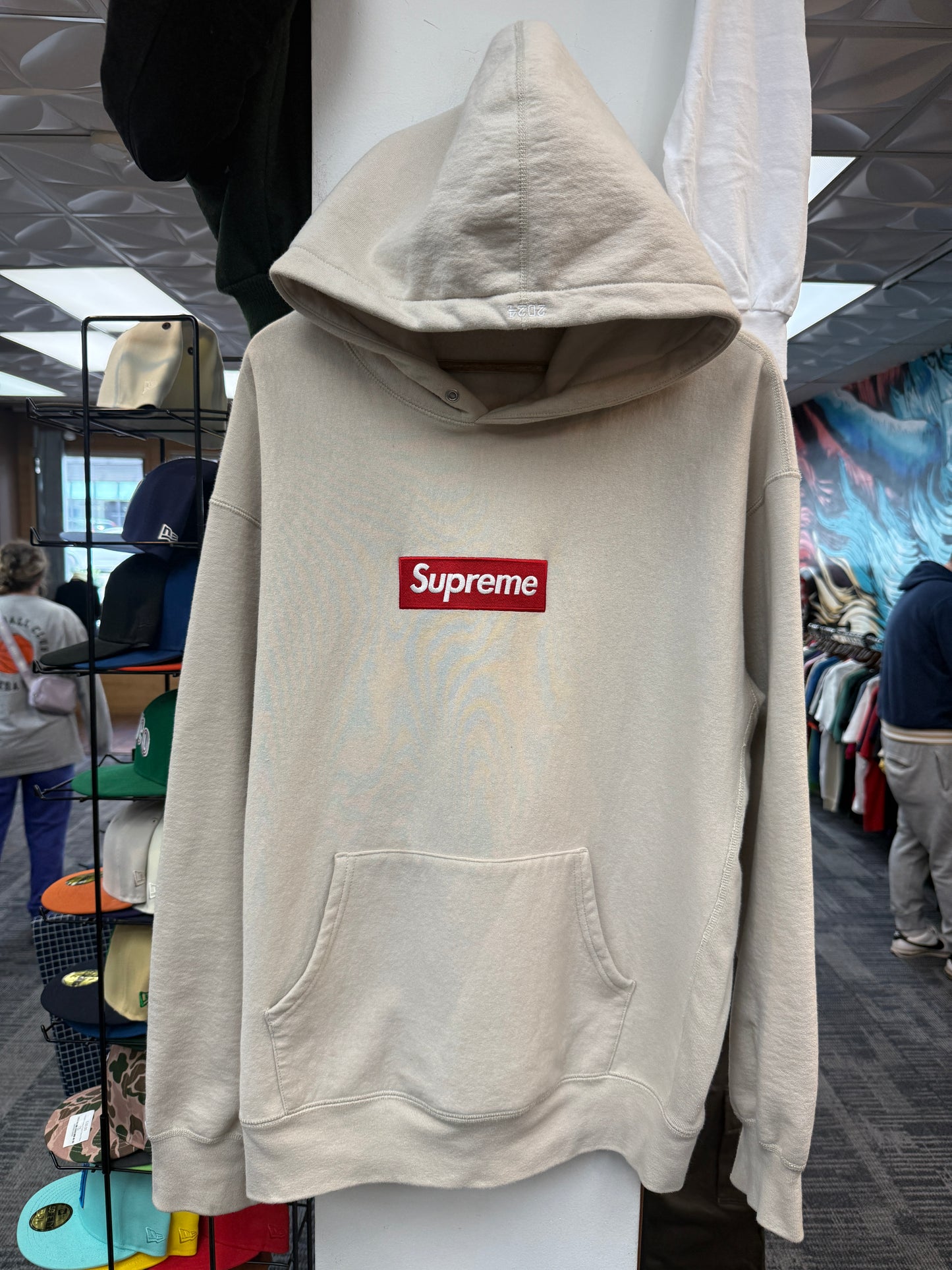 Supreme FW24 Stone Box Logo Hoodie