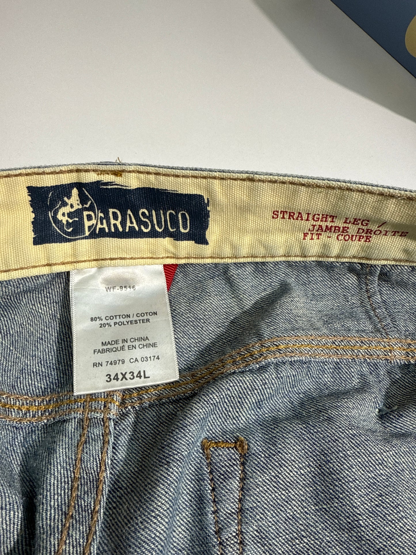 Y2K Parasuco Distressed Jeans