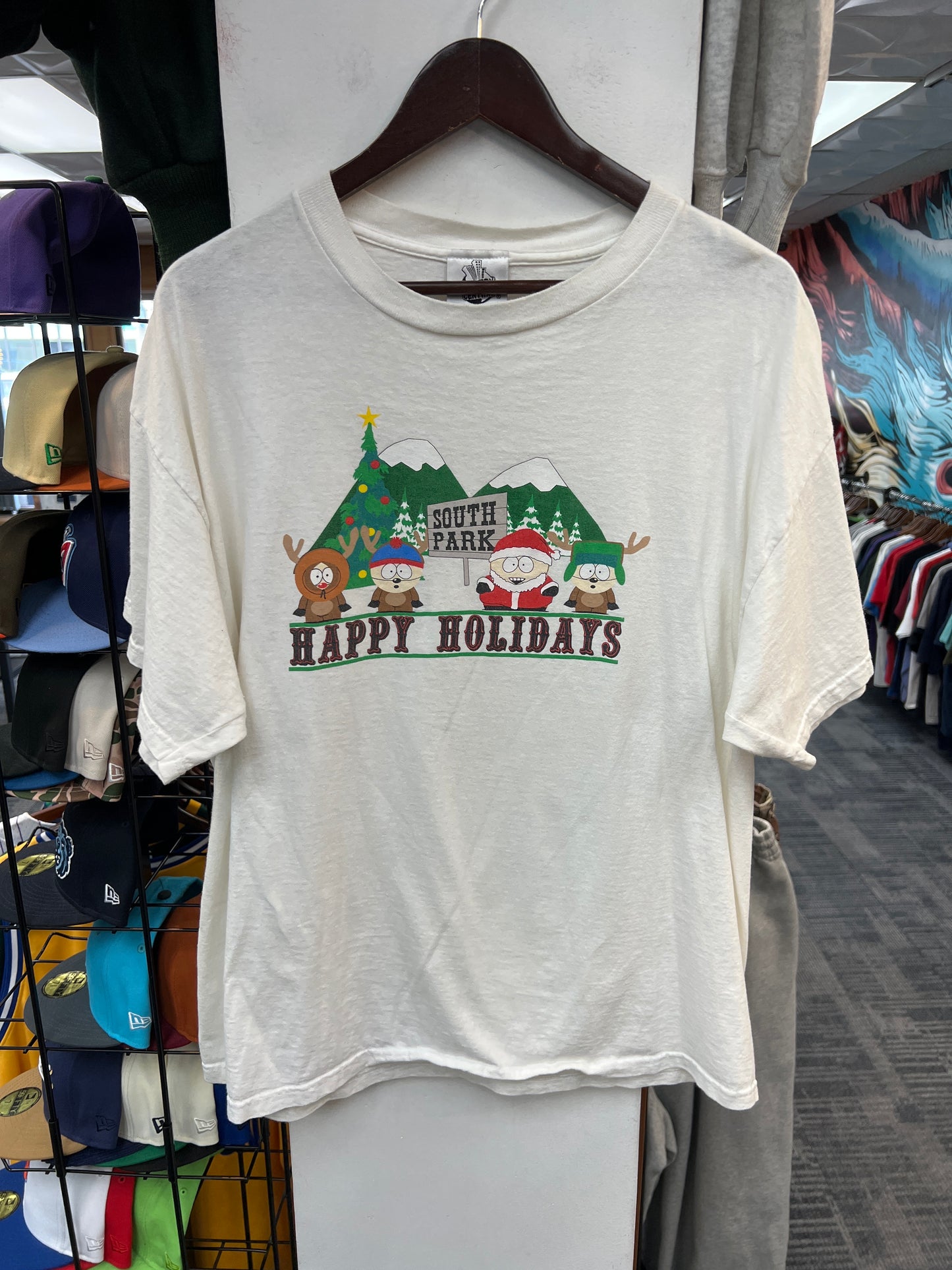 Vintage South Park “Happy Holidays” Graphic Tee
