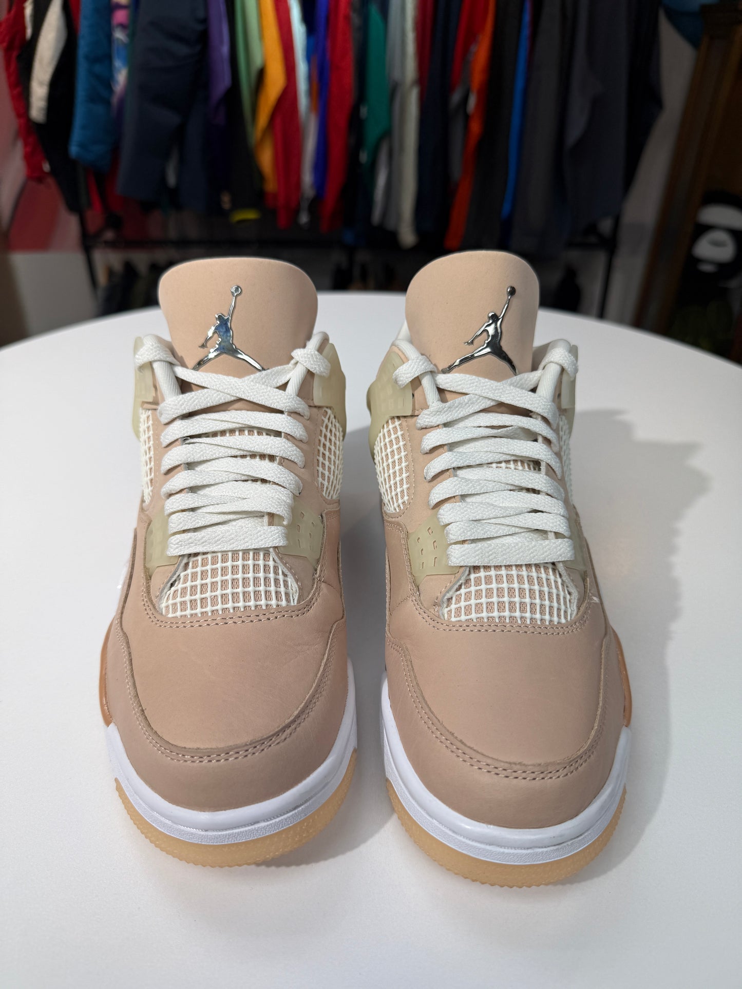 Preowned Shimmer Jordan 4