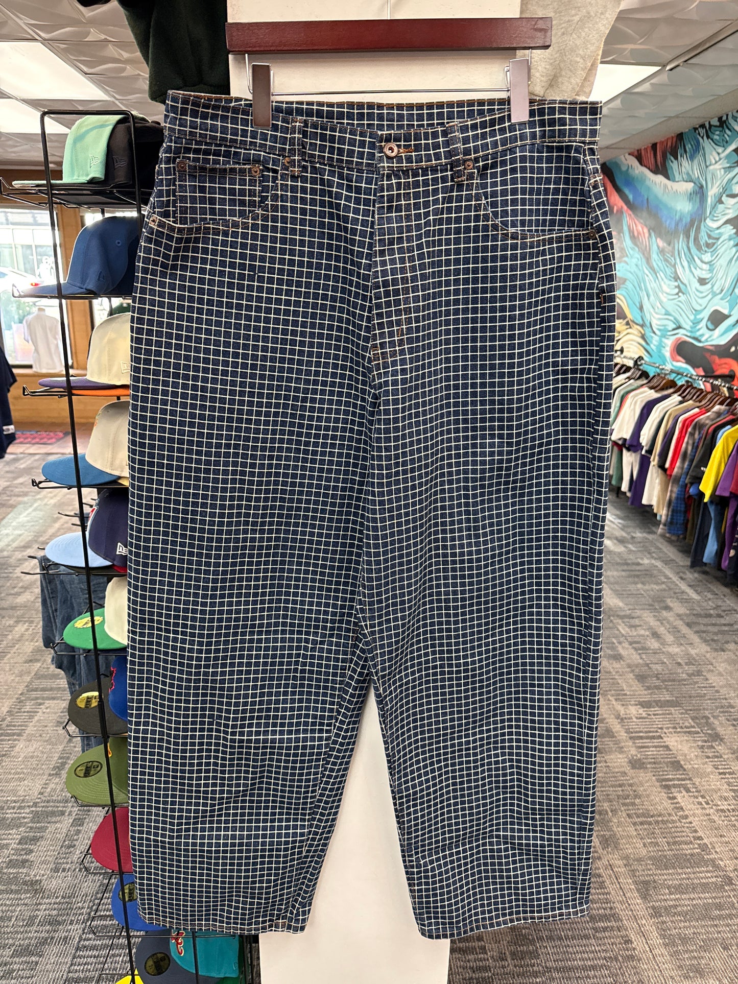 GV Raspberry Hills Grid Pants
