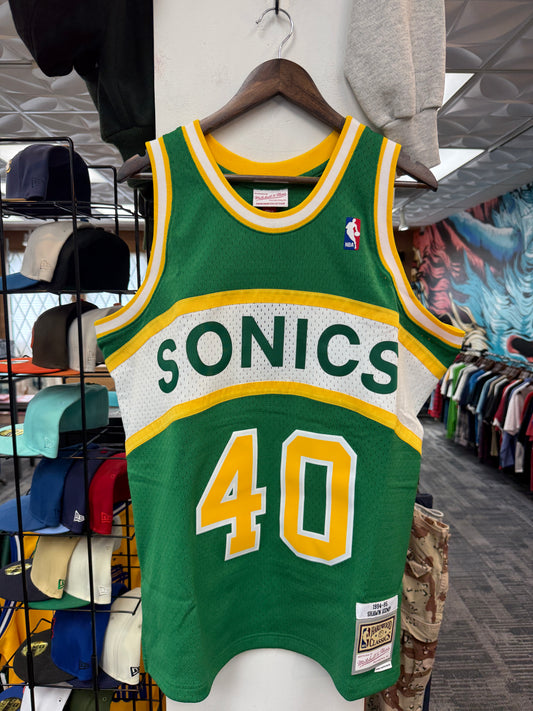 New Sonics Shawn Kemp Jersey