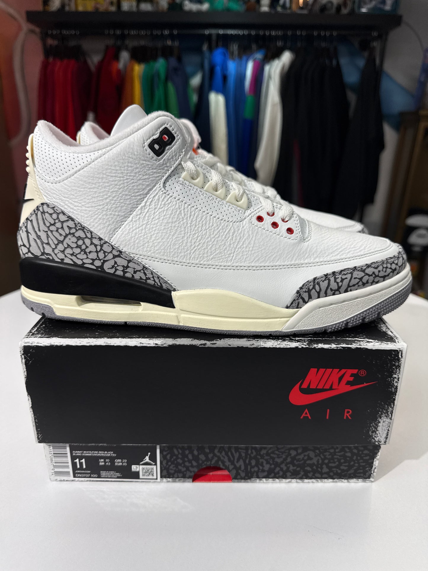 New Jordan 3 White Cement Reimagined