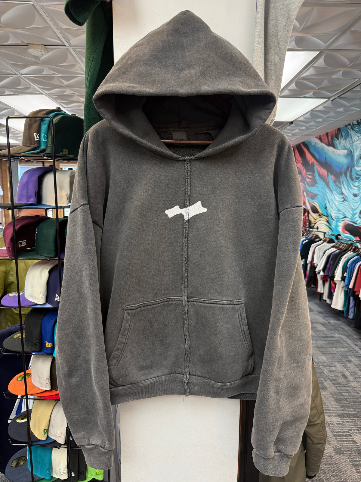 SKYLRK Ash No Zip Hoodie