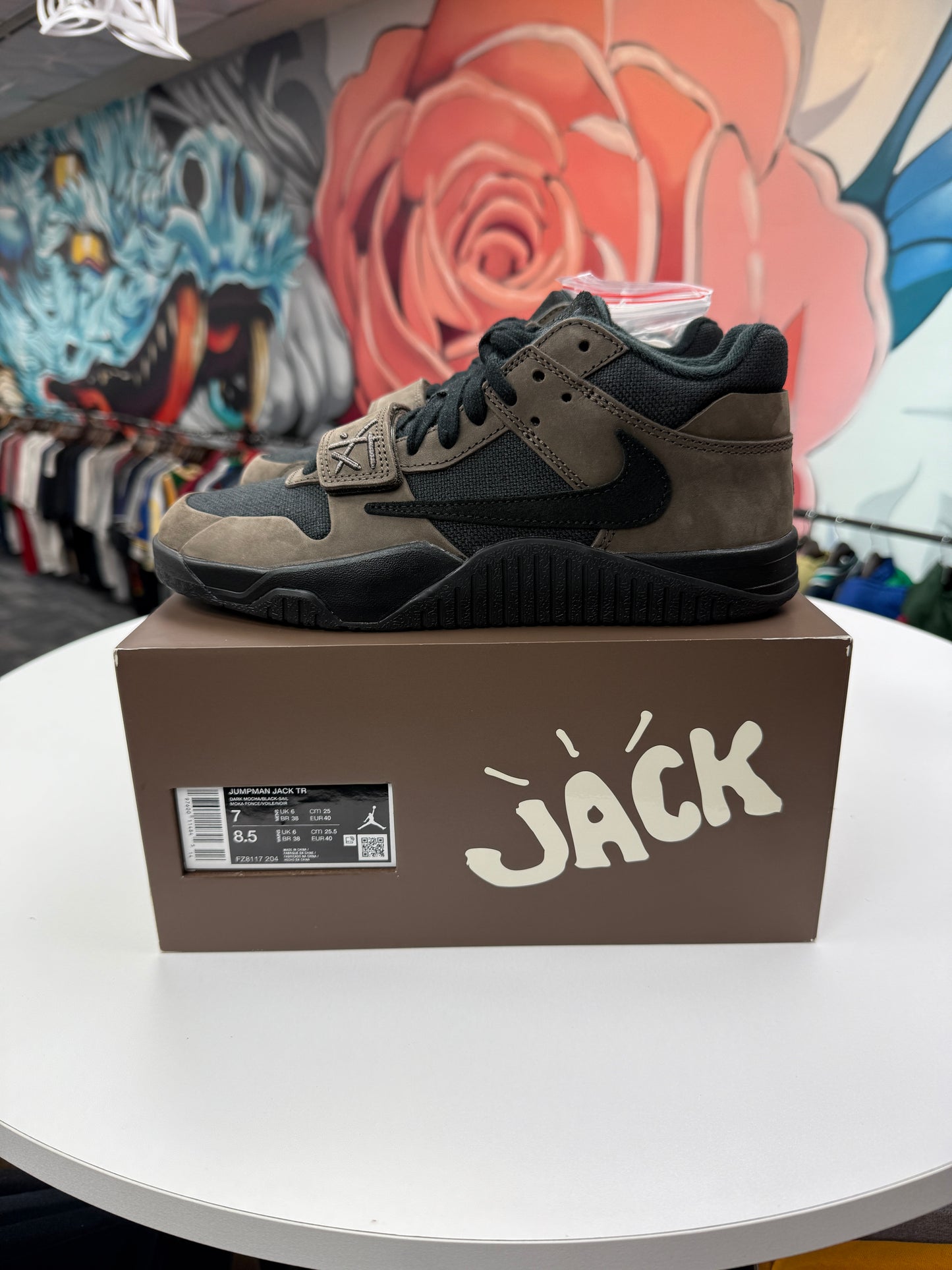 New Travis Scott Jumpman Jack Dark Mocha TR