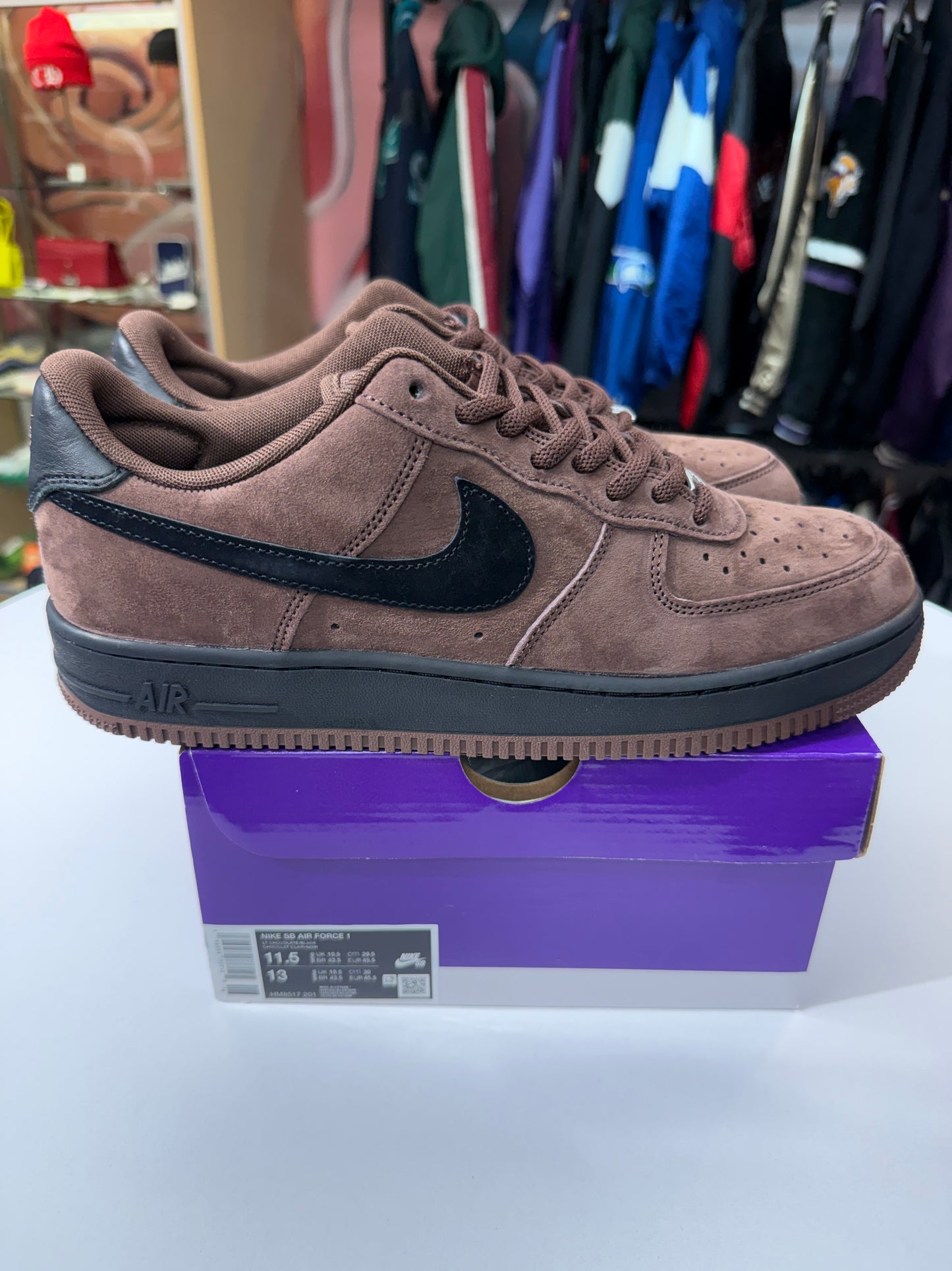 New Chocolate AF1 Nike SB