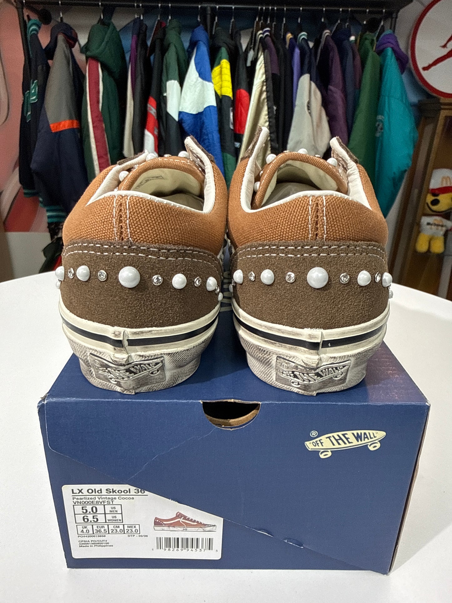 New Vans Old Skool 36 LX Pearlized Pack Cocoa Brown