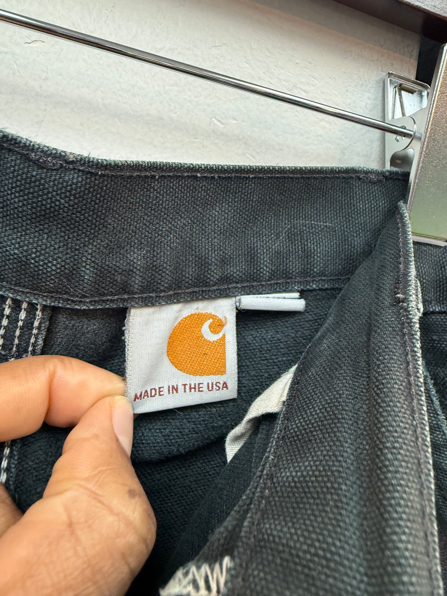Vintage Black Carhartt Double Knee