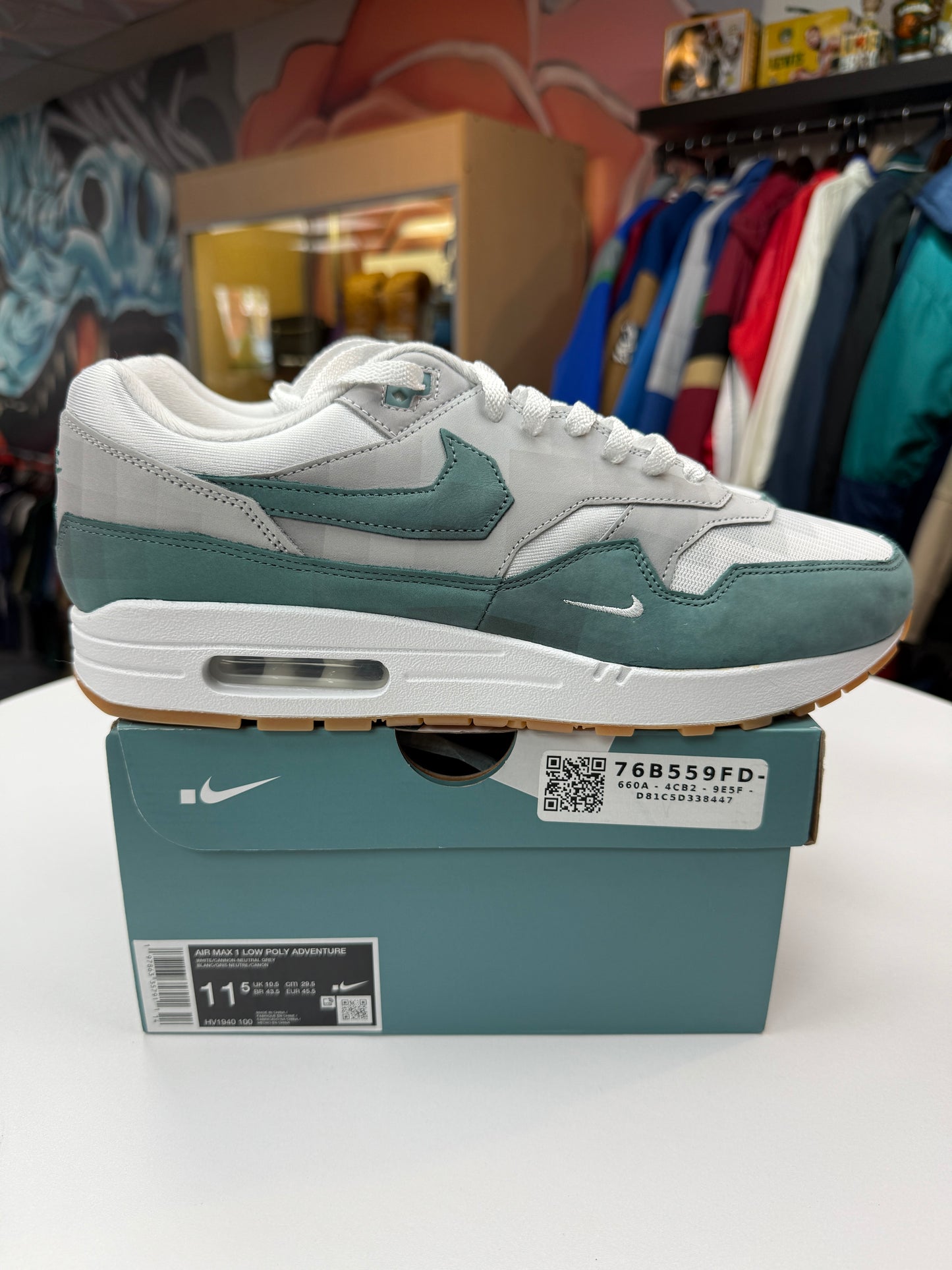 New .SWOOSH Low Poly Adventure Air Max 1