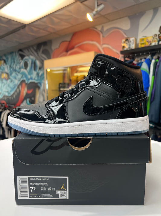 Preowned Jordan 1 Mid SE Space Jam
