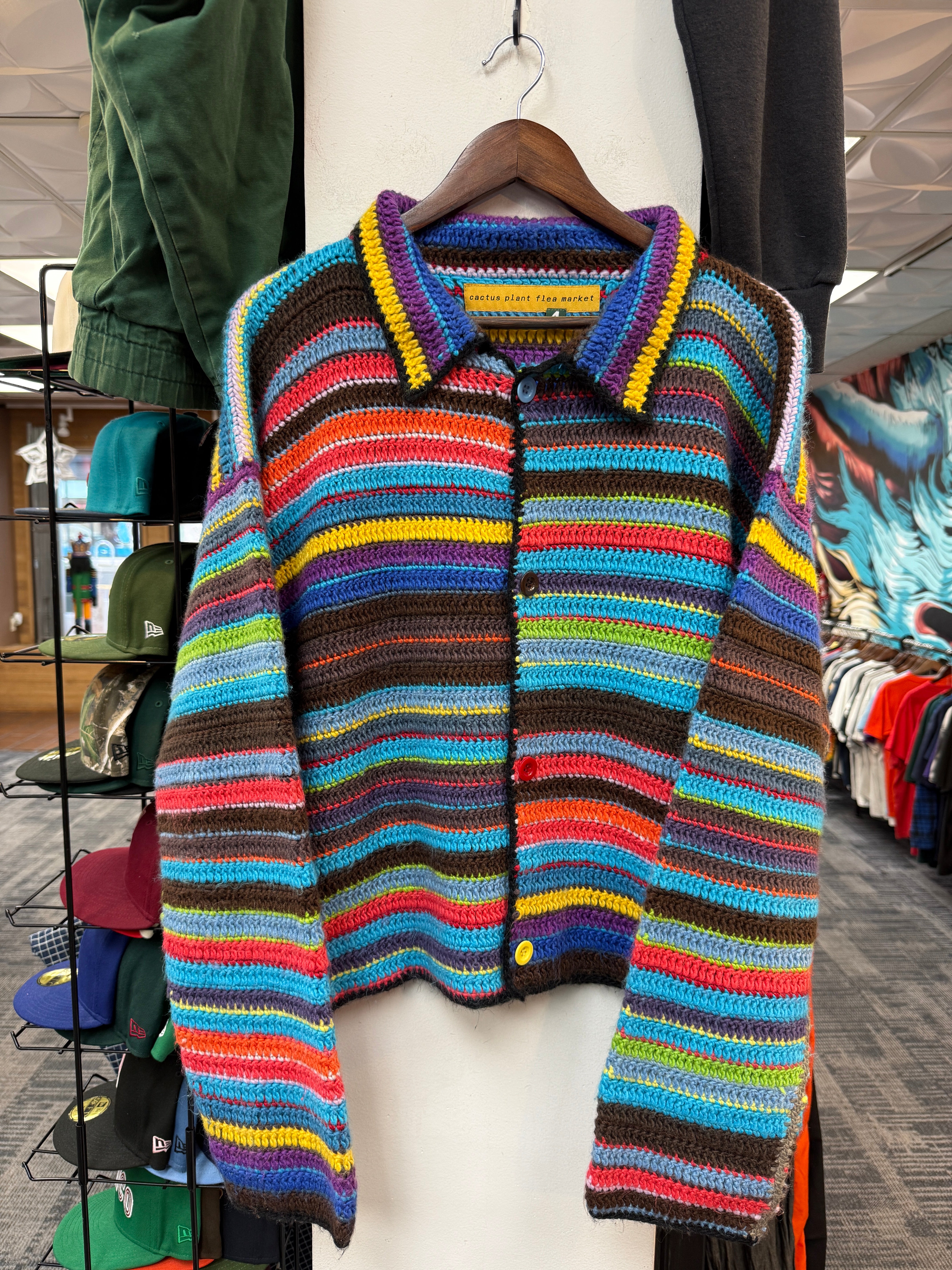 CPFM Crochet Knit Cardigan – Rush Hour