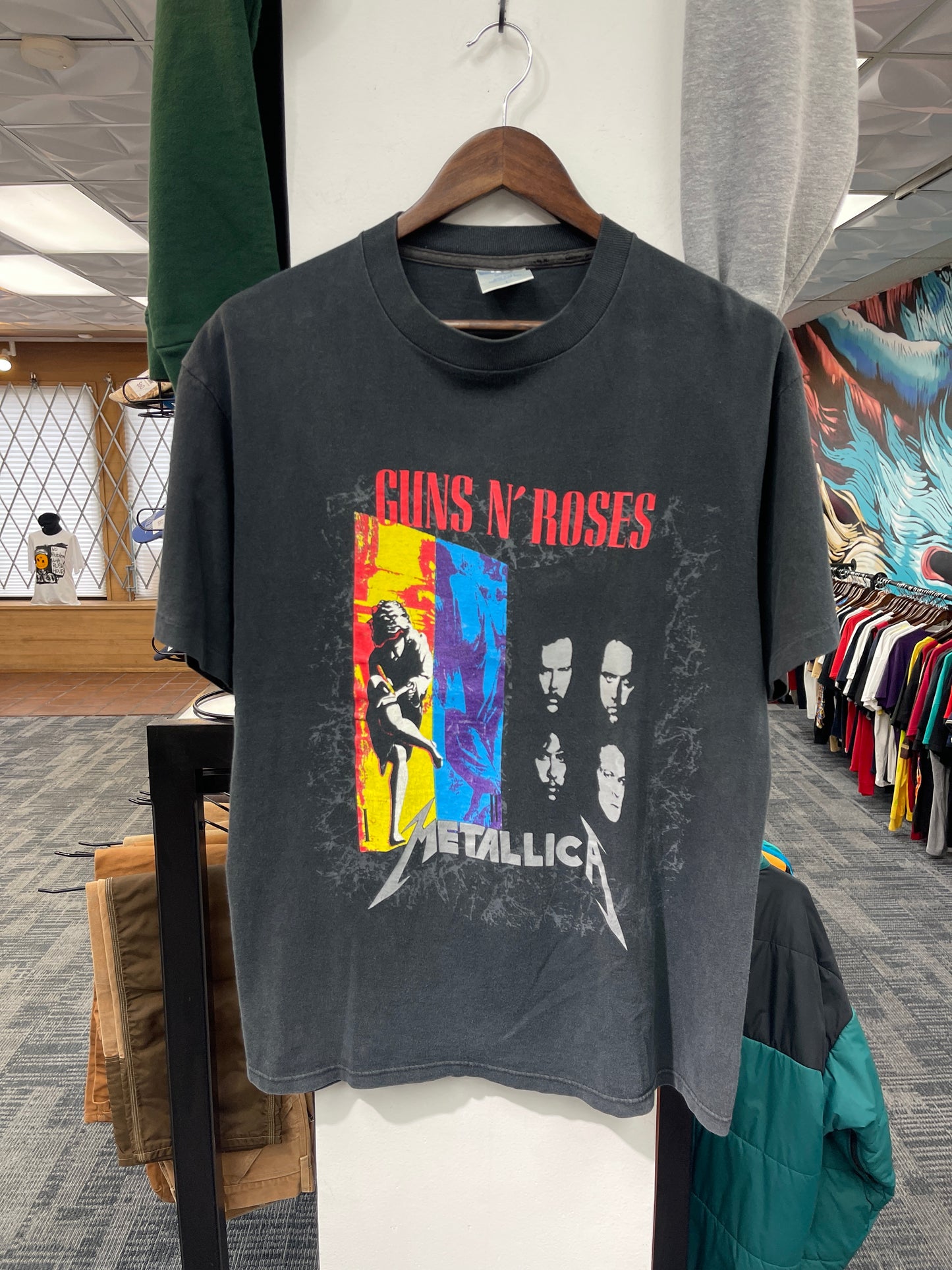 Vintage 1992 GnR Metallica Tour Tee