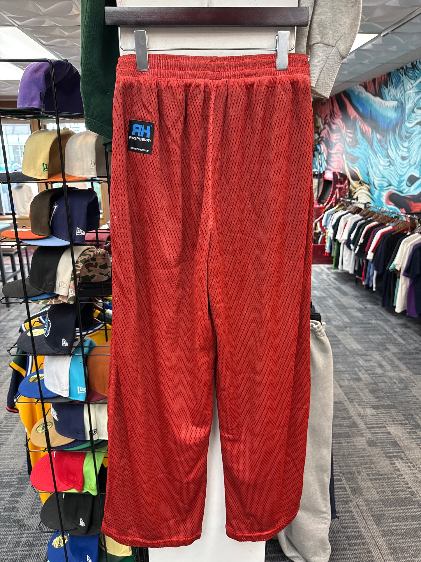 New GV Raspberry Hills Sriracha Mesh Sweat Pants