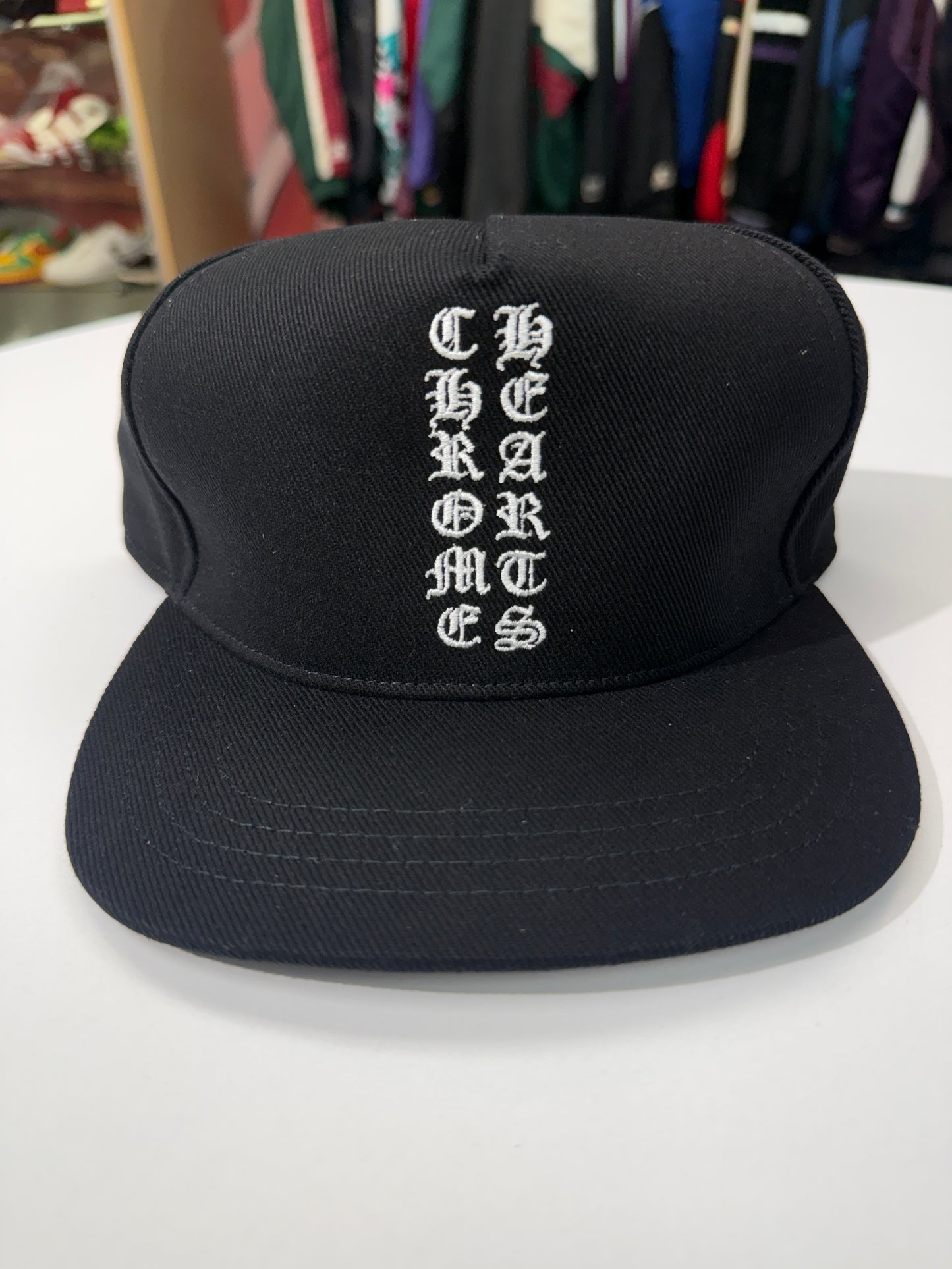 New Chrome Hearts Vertical Logo Hat