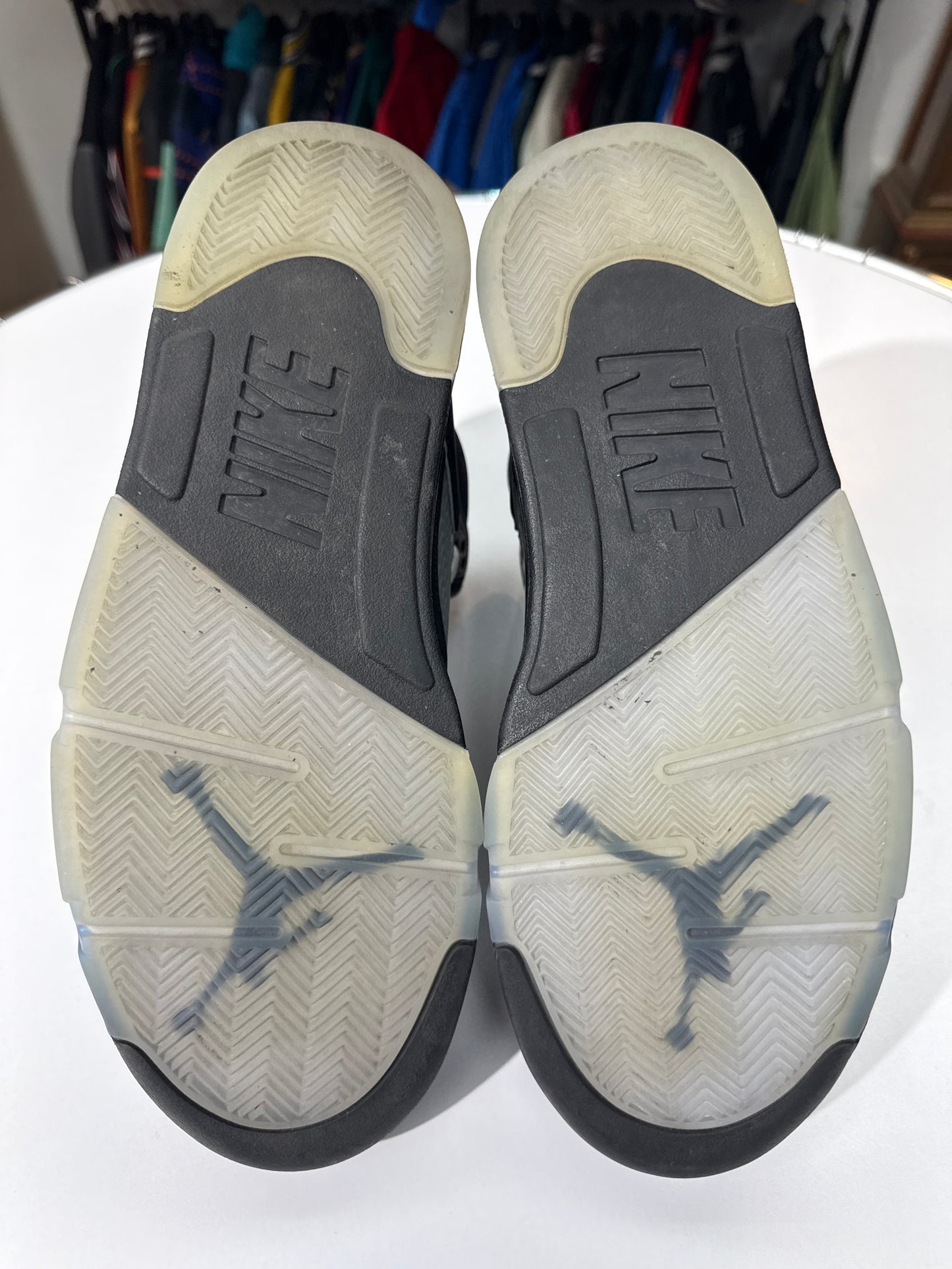 Preowned Jordan 5 Black Metallic