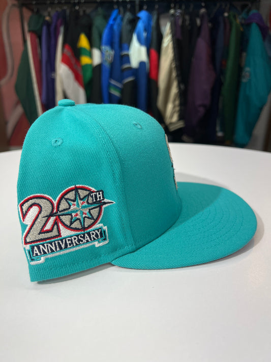 New New Era Seattle Mariners 20th Anniversary Fitted Hat
