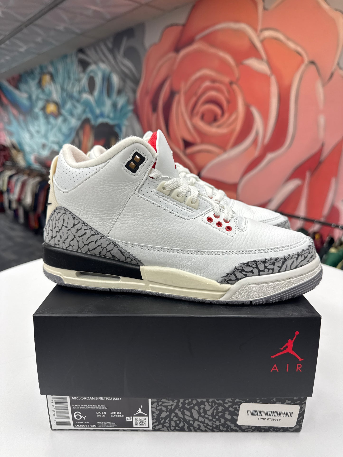 New Jordan 3 White Cement Reimagined