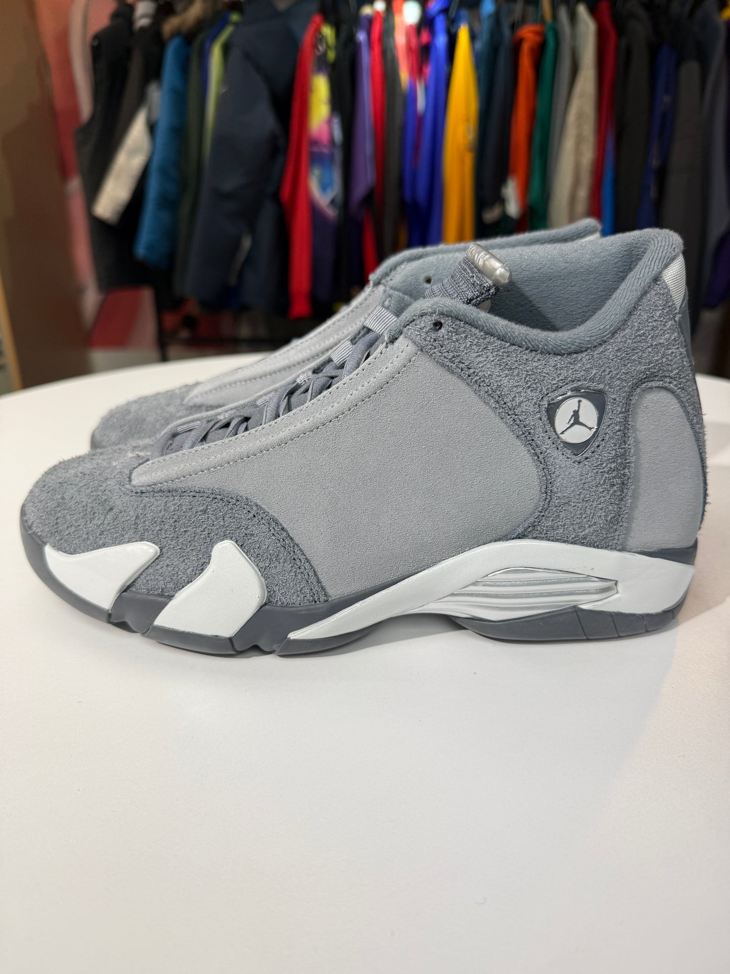 New Flint Grey Jordan 14