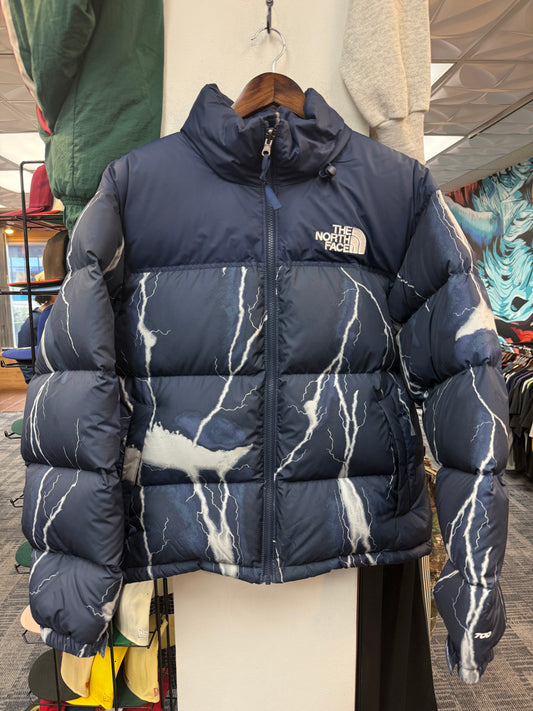 The North Face Summit Navy Nuptse Jacket
