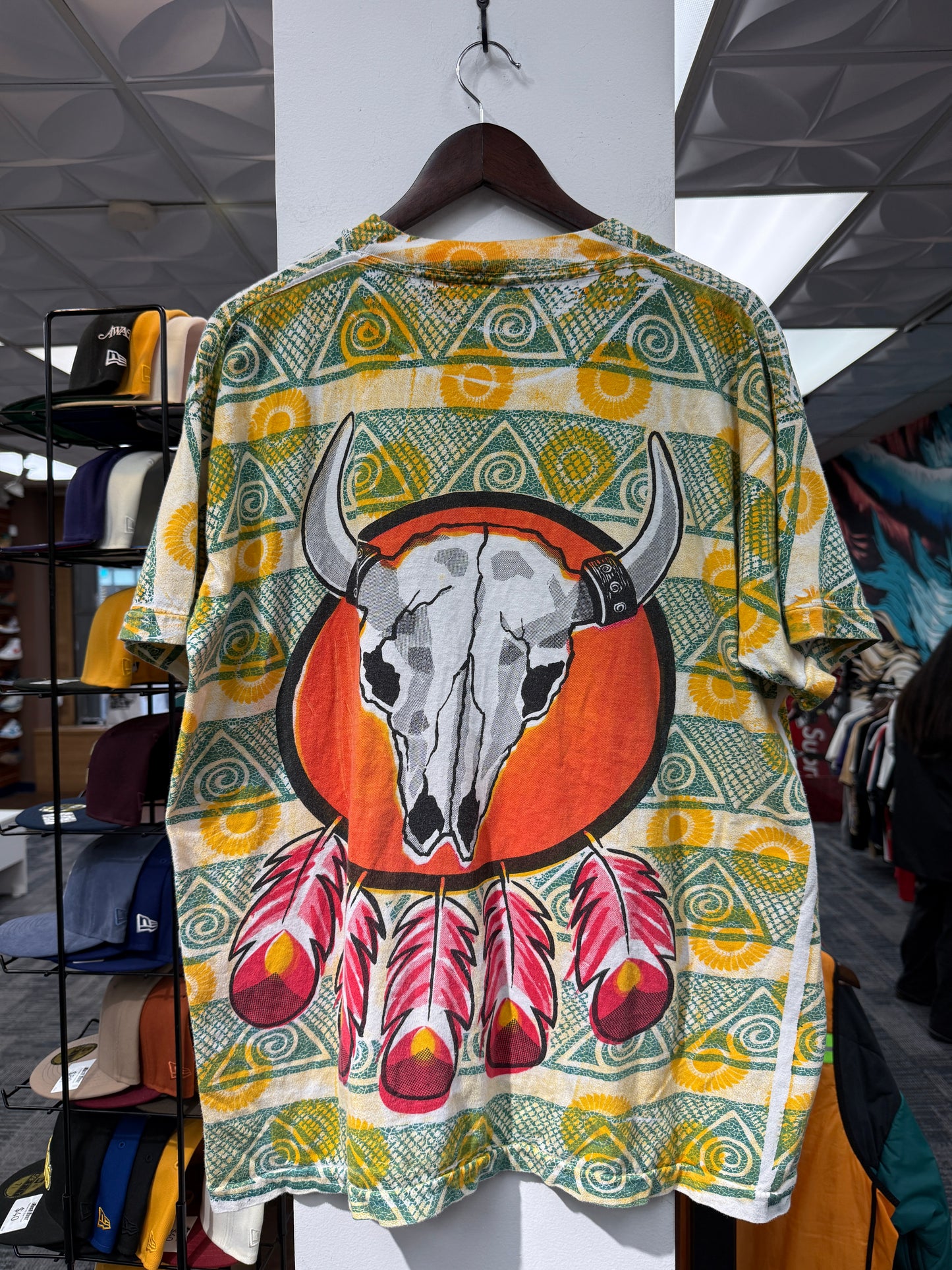 Vintage Native All Over Print Tee