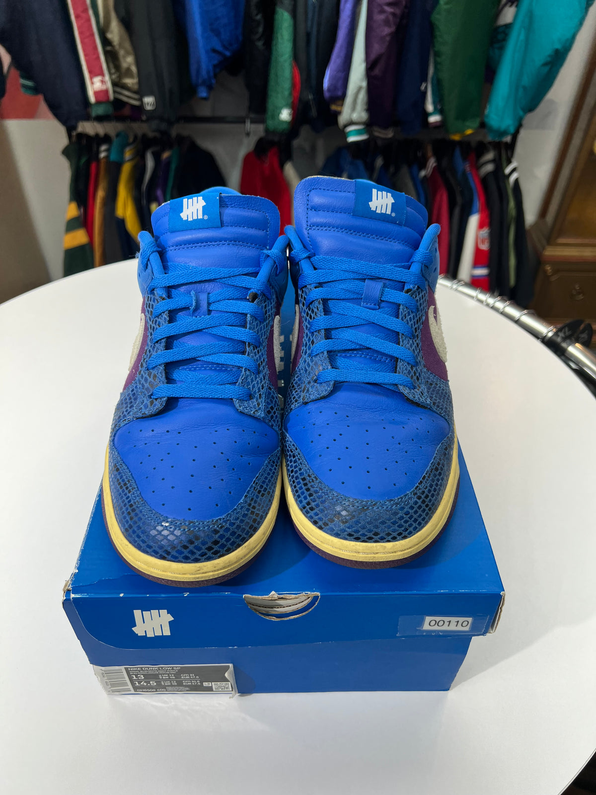 Preowned Nike Dunk Low Undefeated 5