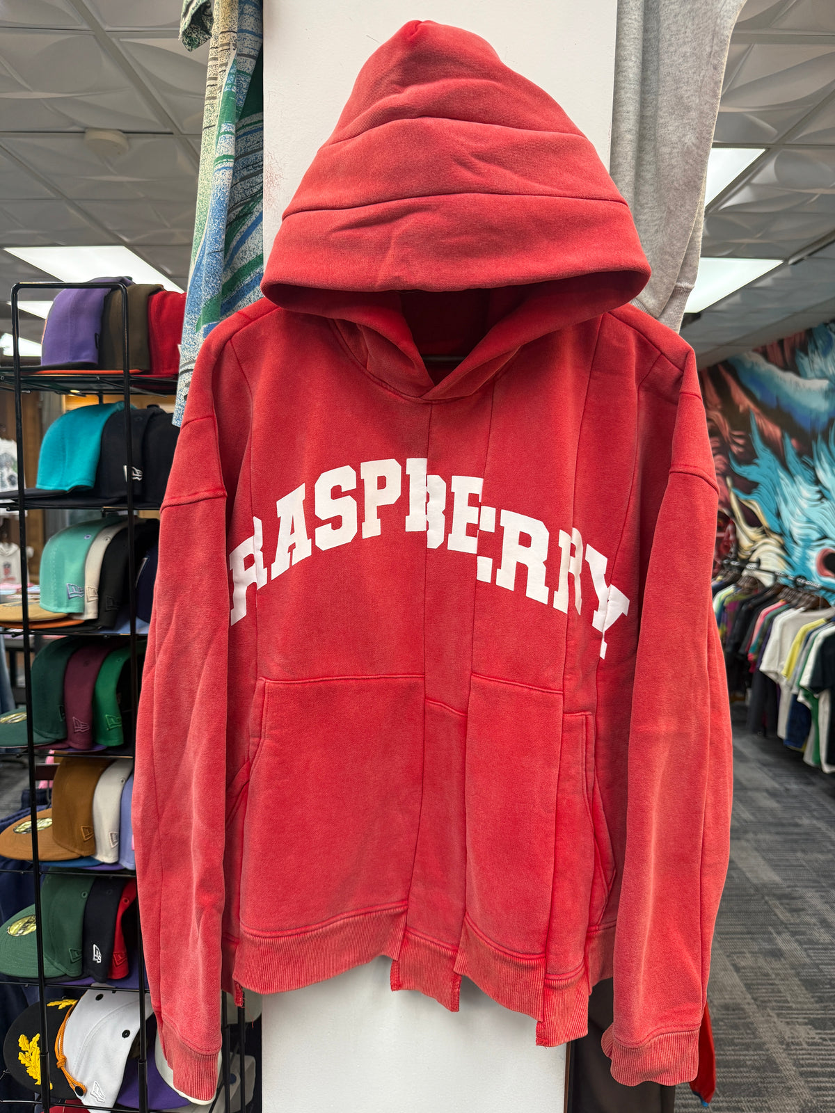 GV Raspberry Hills Red Splice Hoodie
