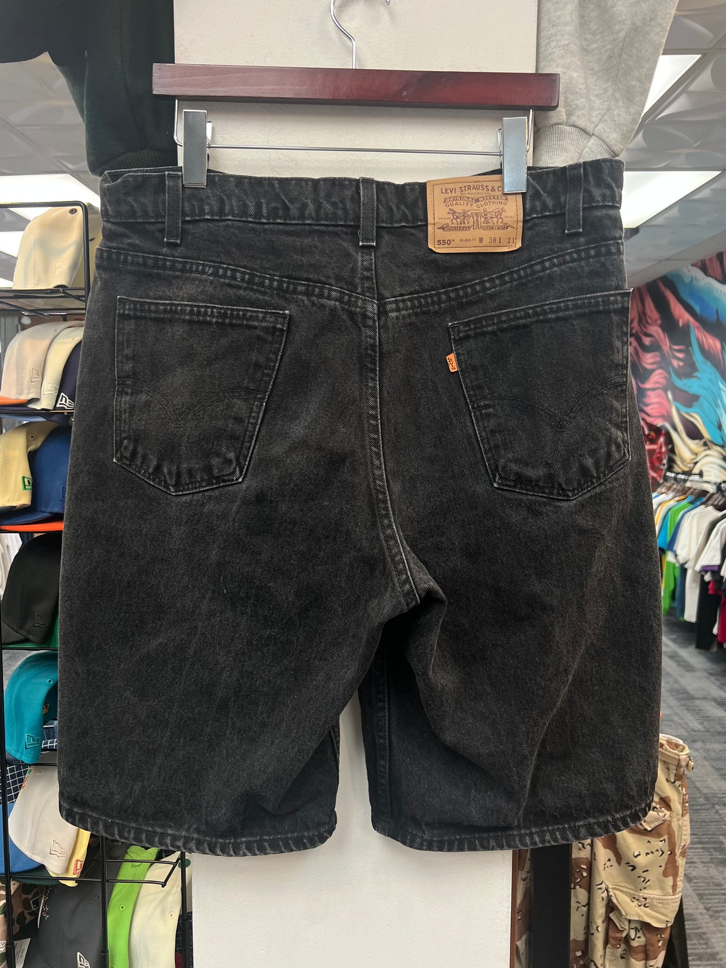Vintage Orange Tab Levi’s 550 Jorts