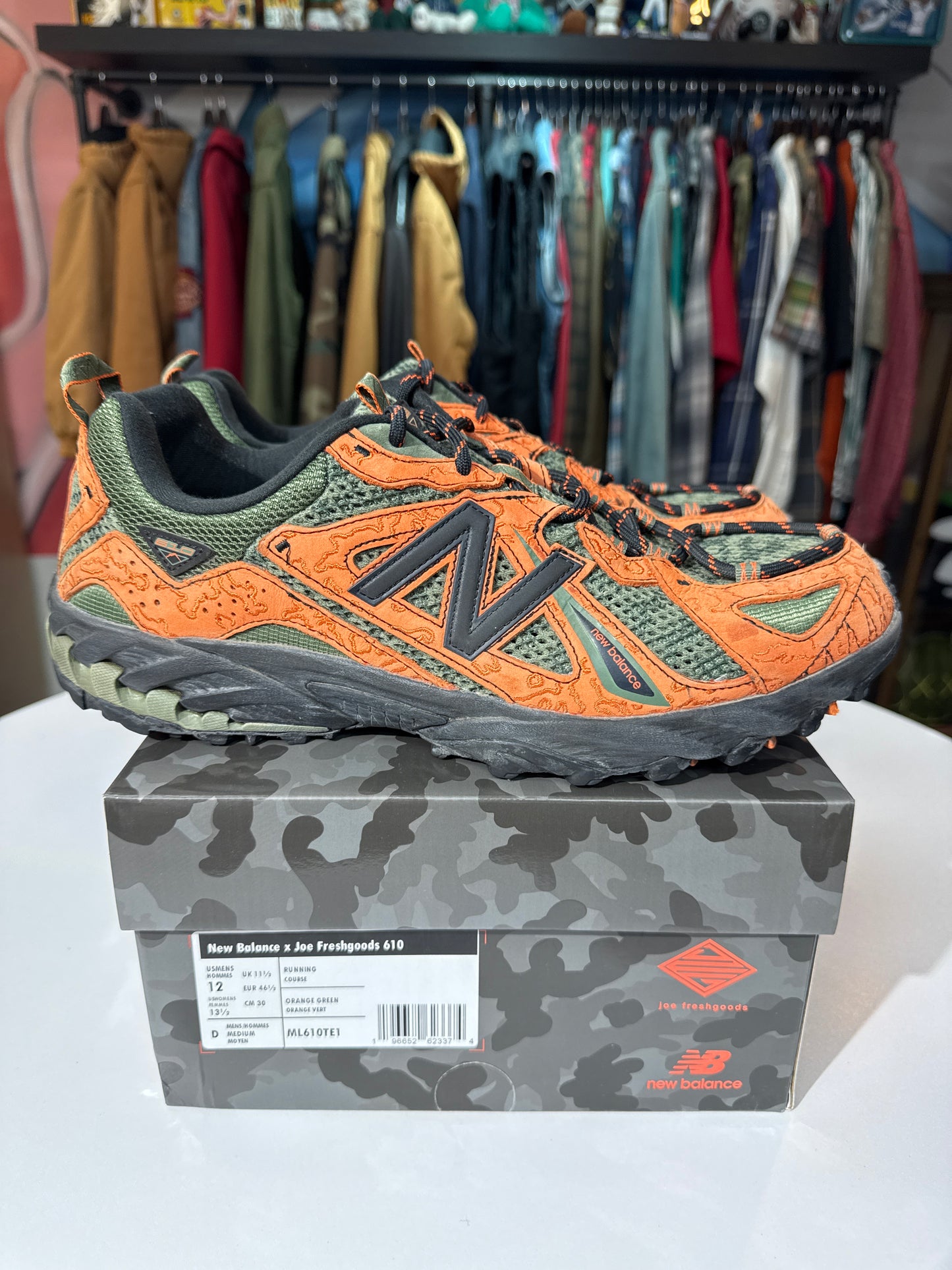 Preowned Joe Freshgoods New Balance 610 Lil Swamps