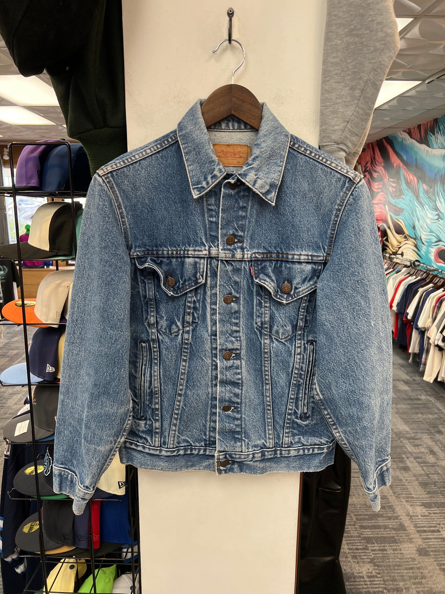 Levi’s Faded Denim Trucker Jacket