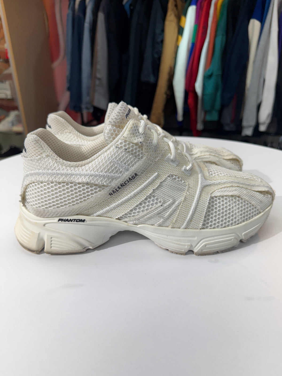 Preowned Balenciaga Phantom Mesh Sneaker