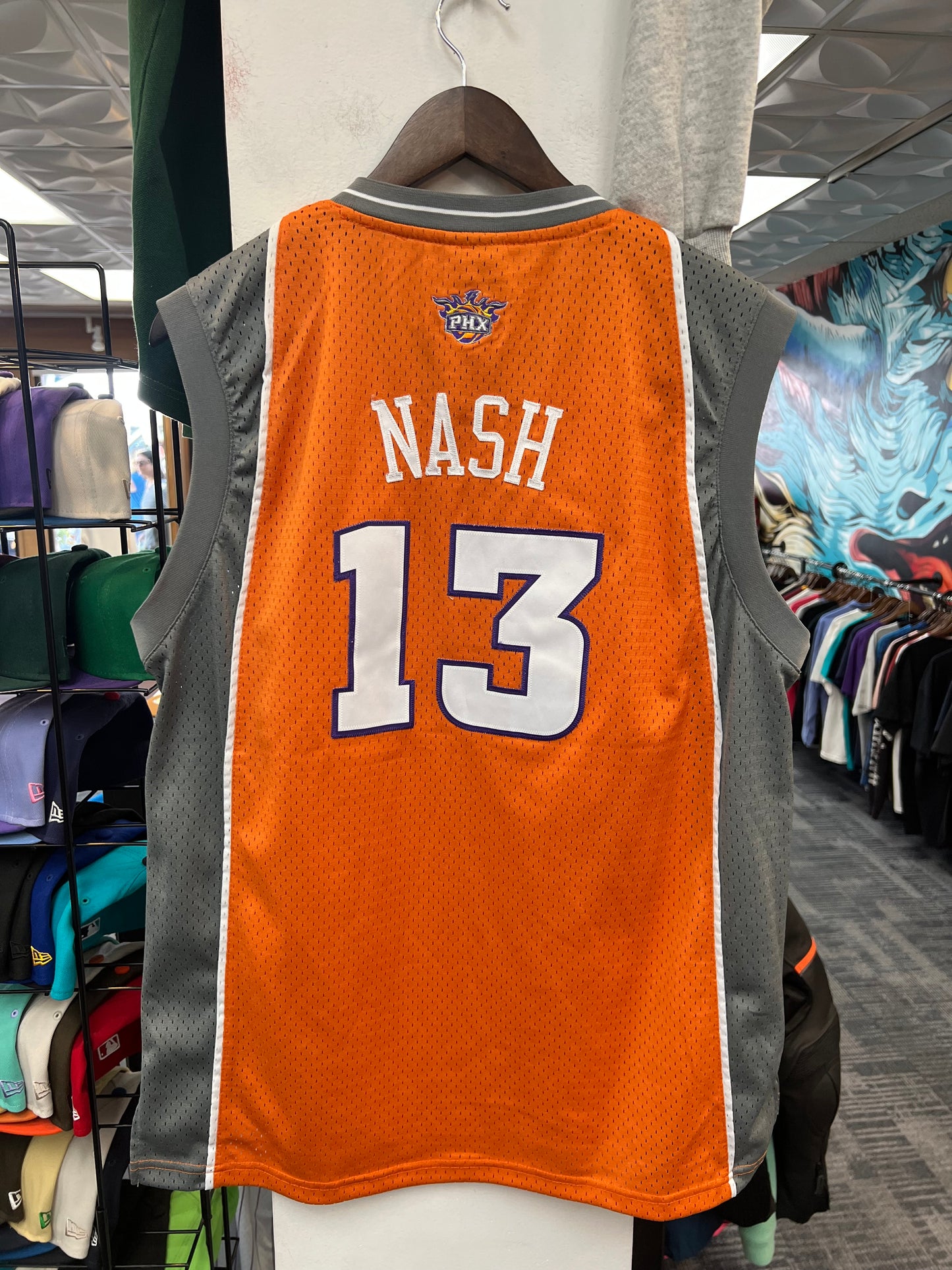 Vintage Adidas Steve Nash Suns Youth Jersey