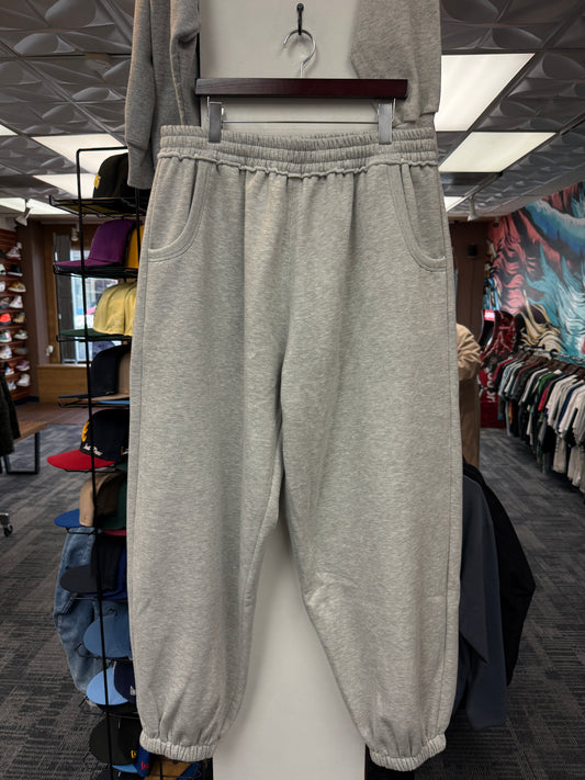 Gold+Vintage Grey Blank Scrunch Sweats