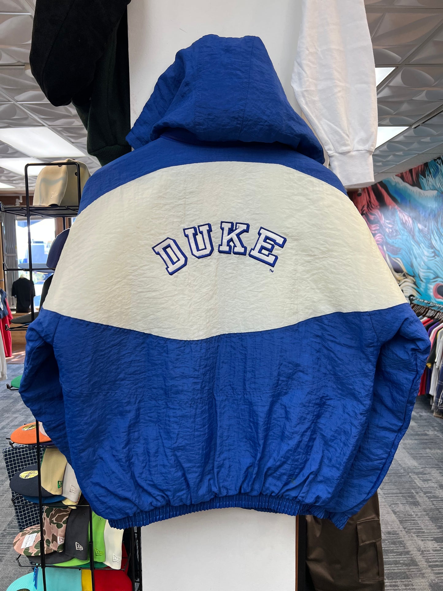 Vintage Apex One Duke Blue Devils Hooded Jacket