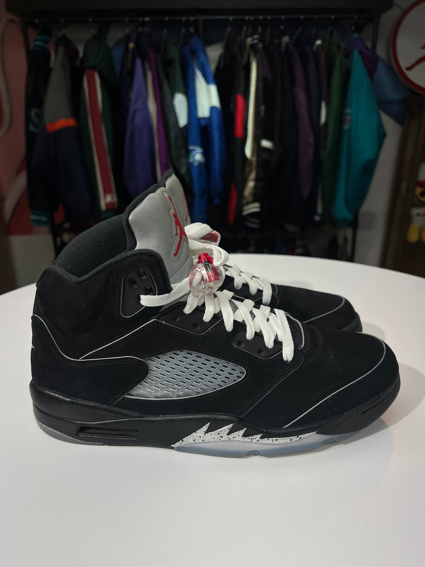 Preowned Jordan 5 Black Metallic